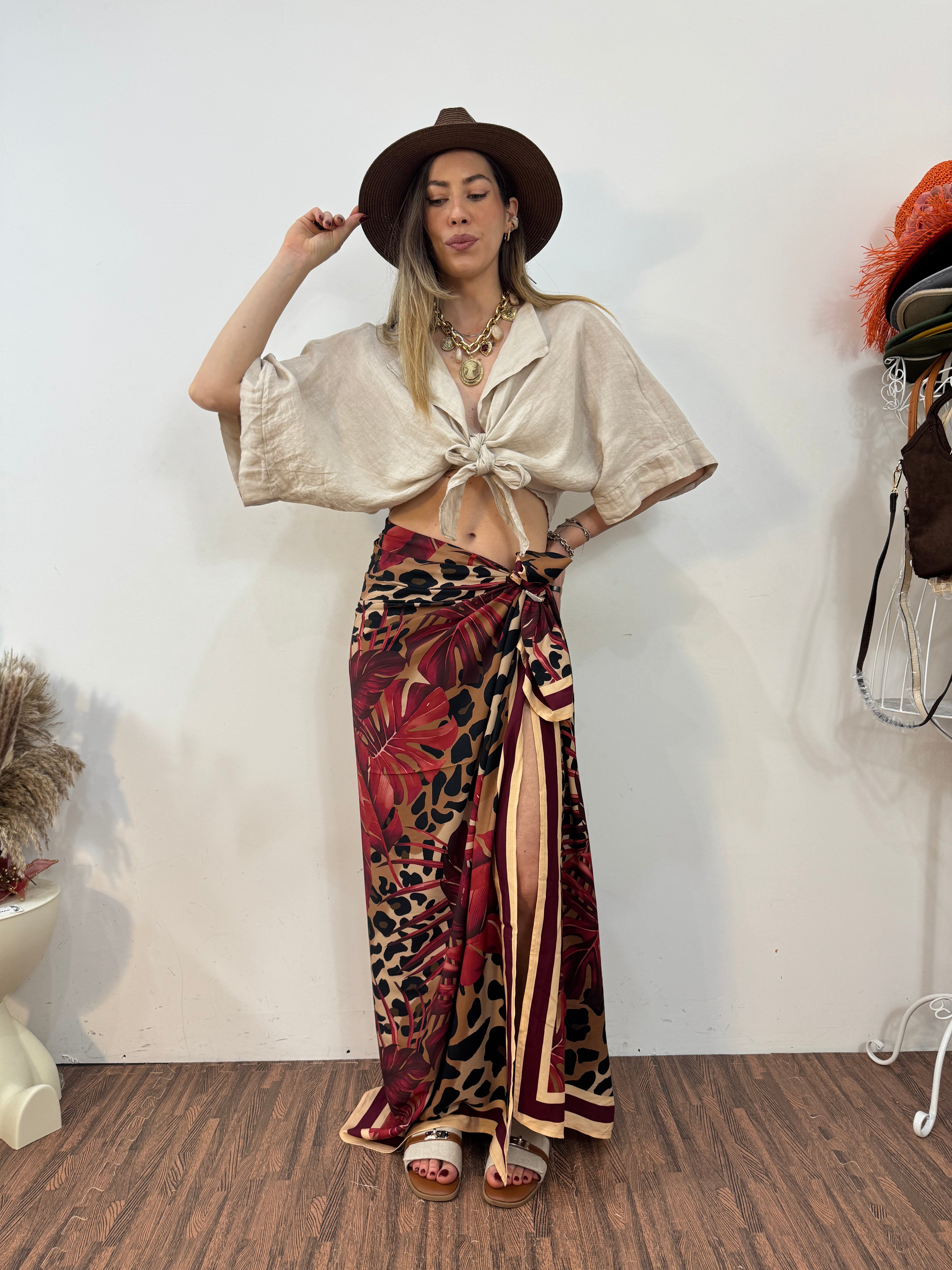 Maxi- pareo Zanzibar