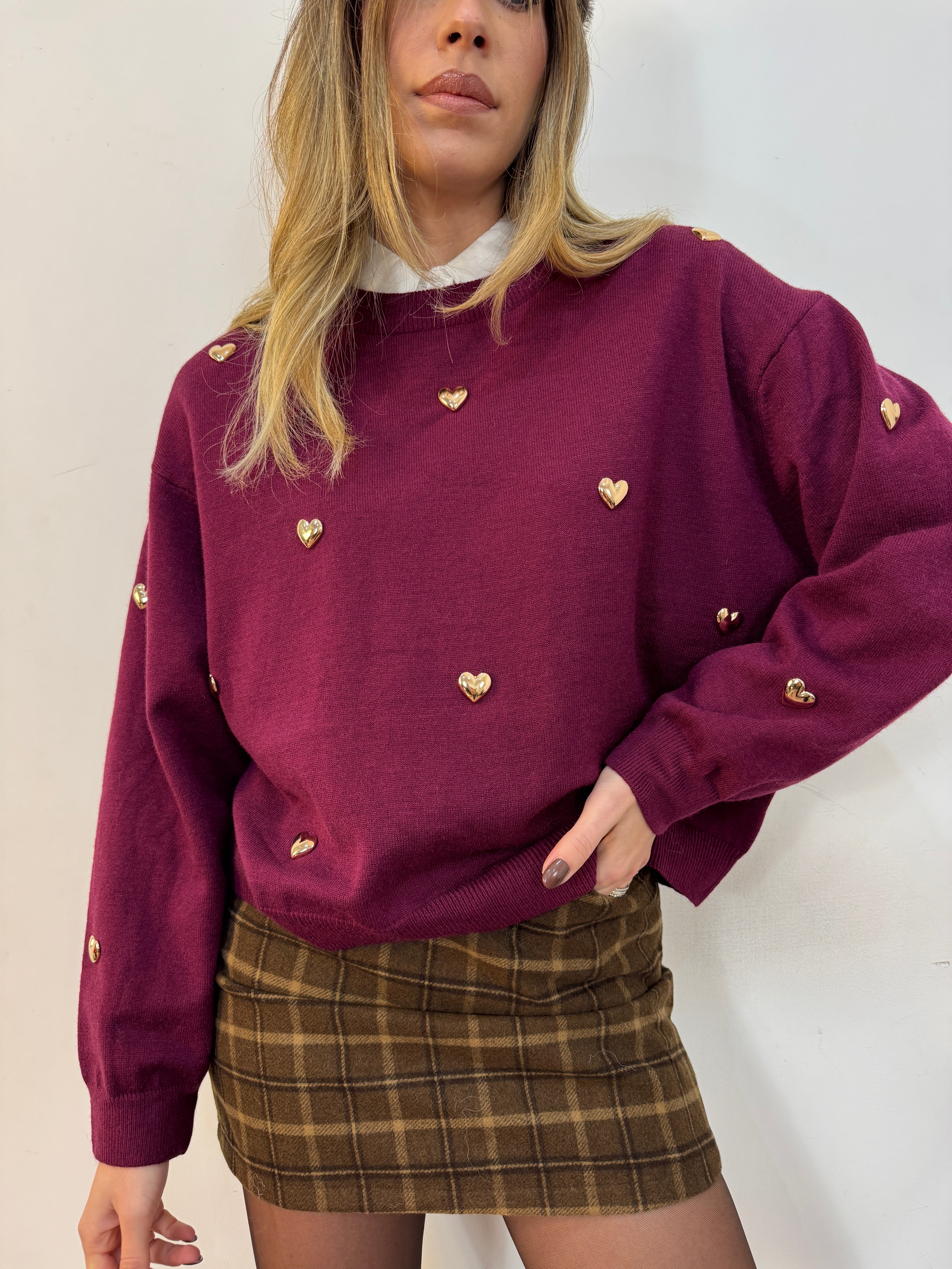 Maglione cuoricino
