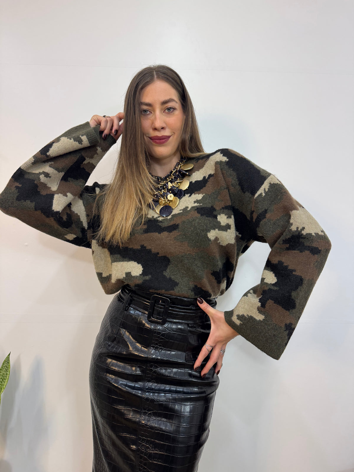 Maglione Camouflage