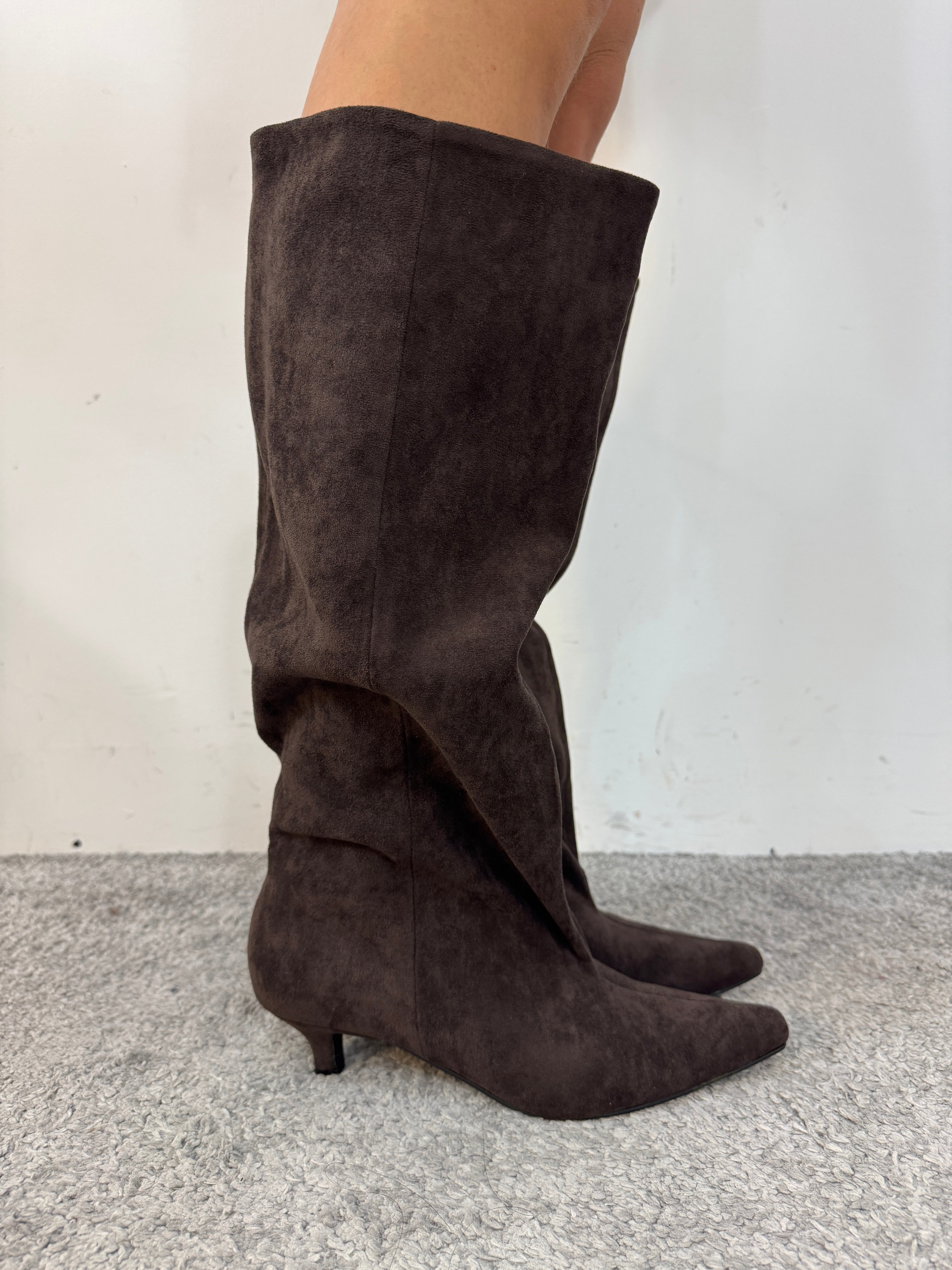 Stivale Fluffy brown