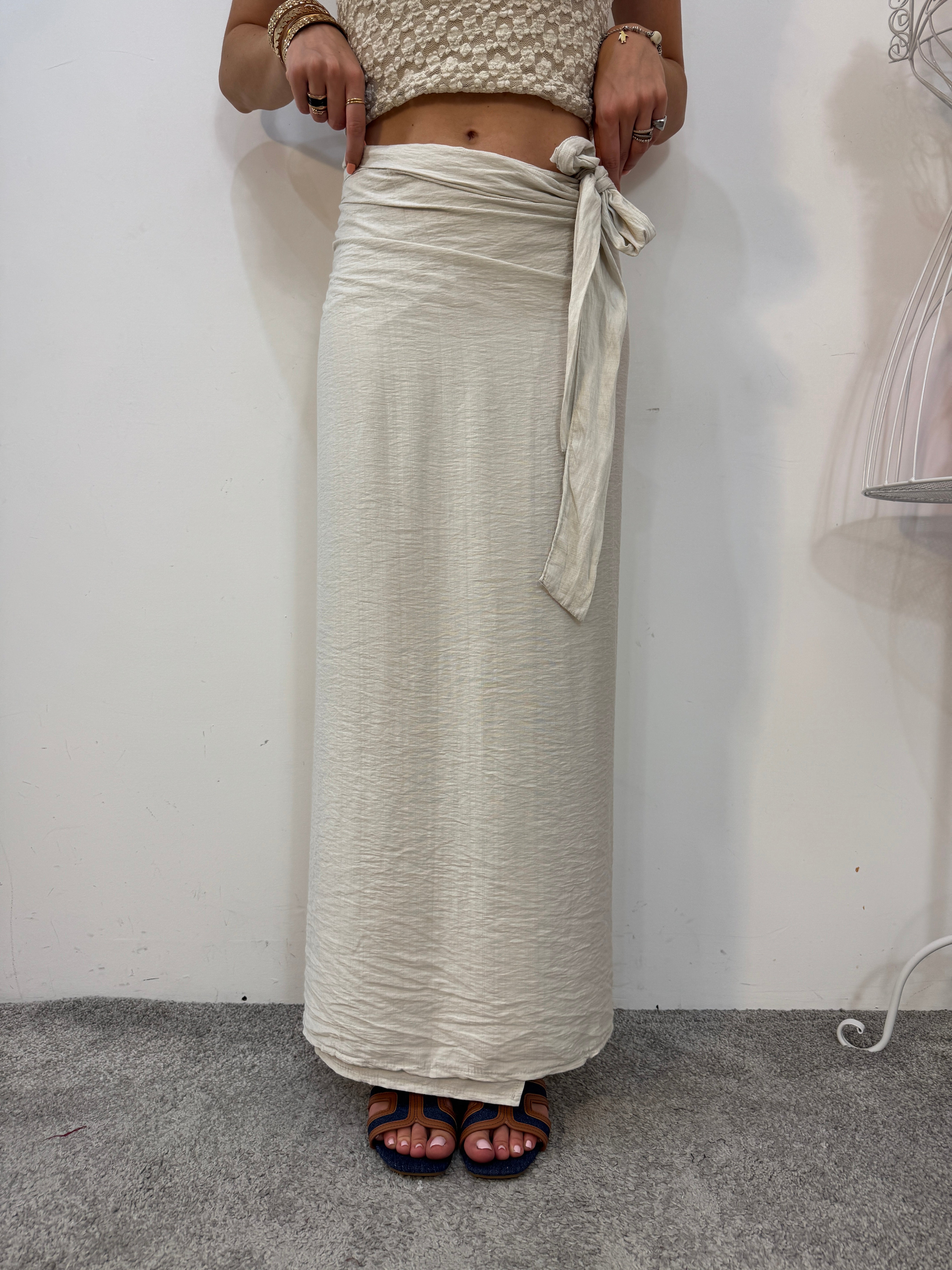 Maxi-gonna pareo