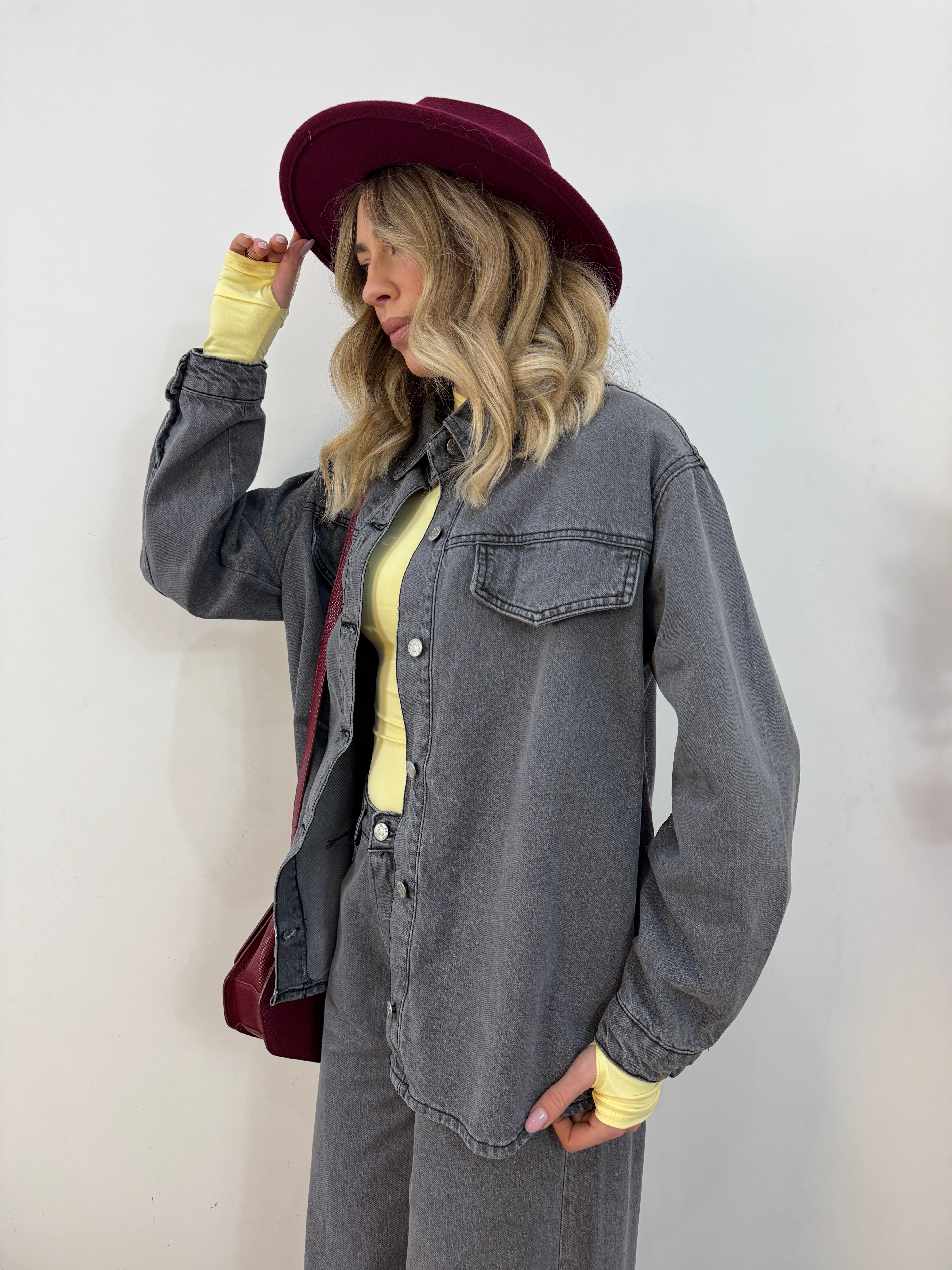 Coordinato denim grey