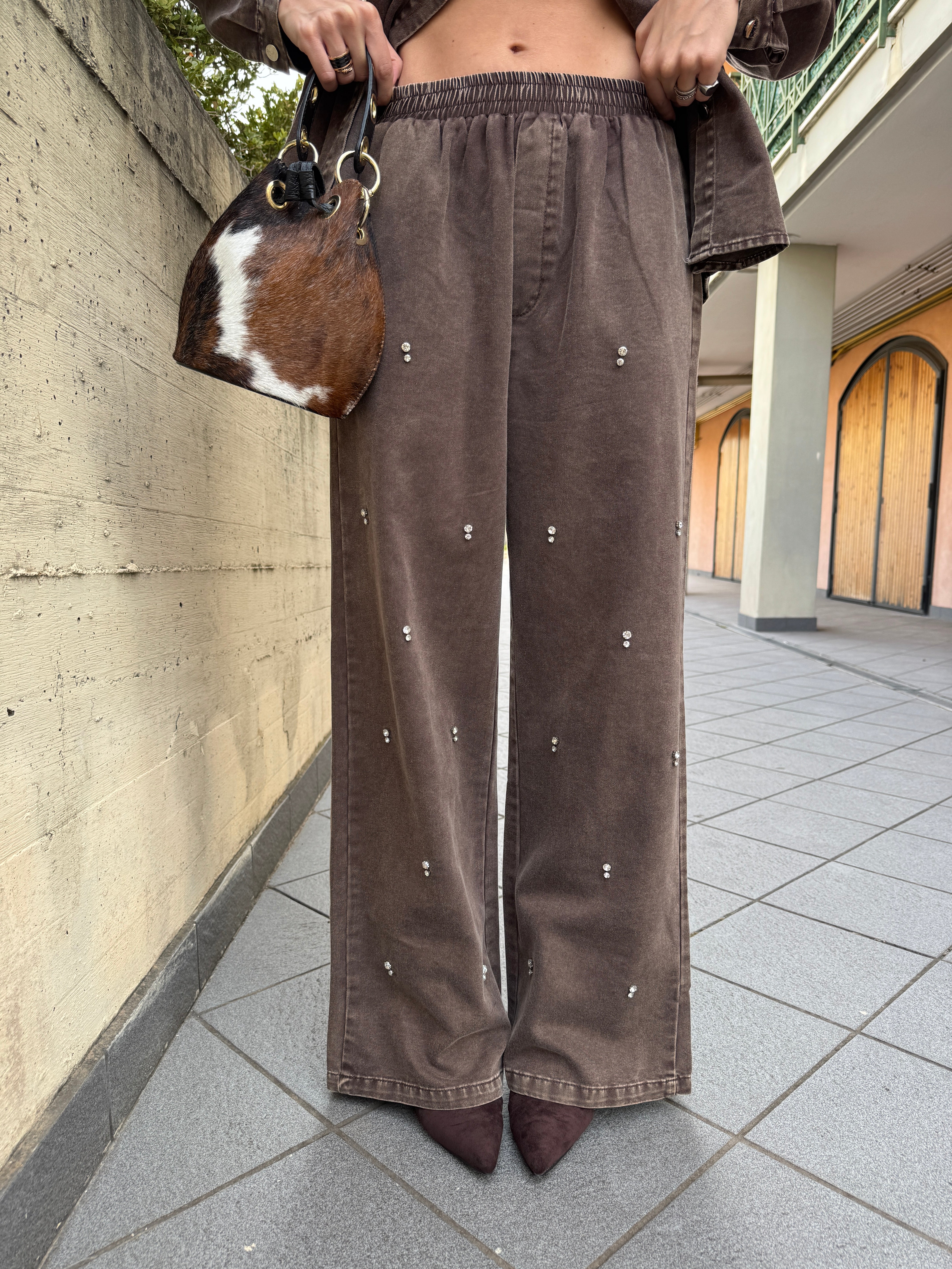 Coordinato Denim chocolate
