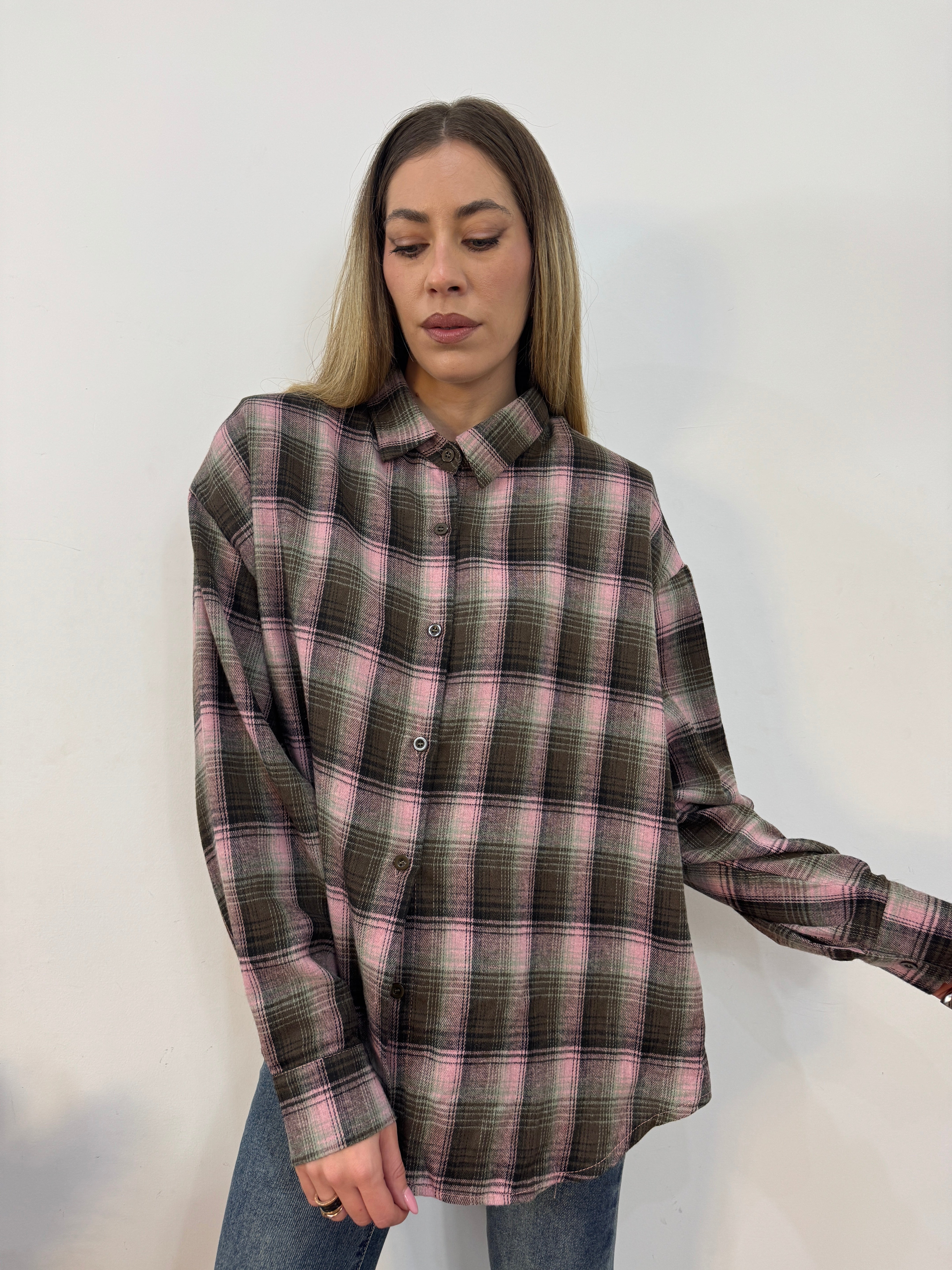 Camicia mountain pink