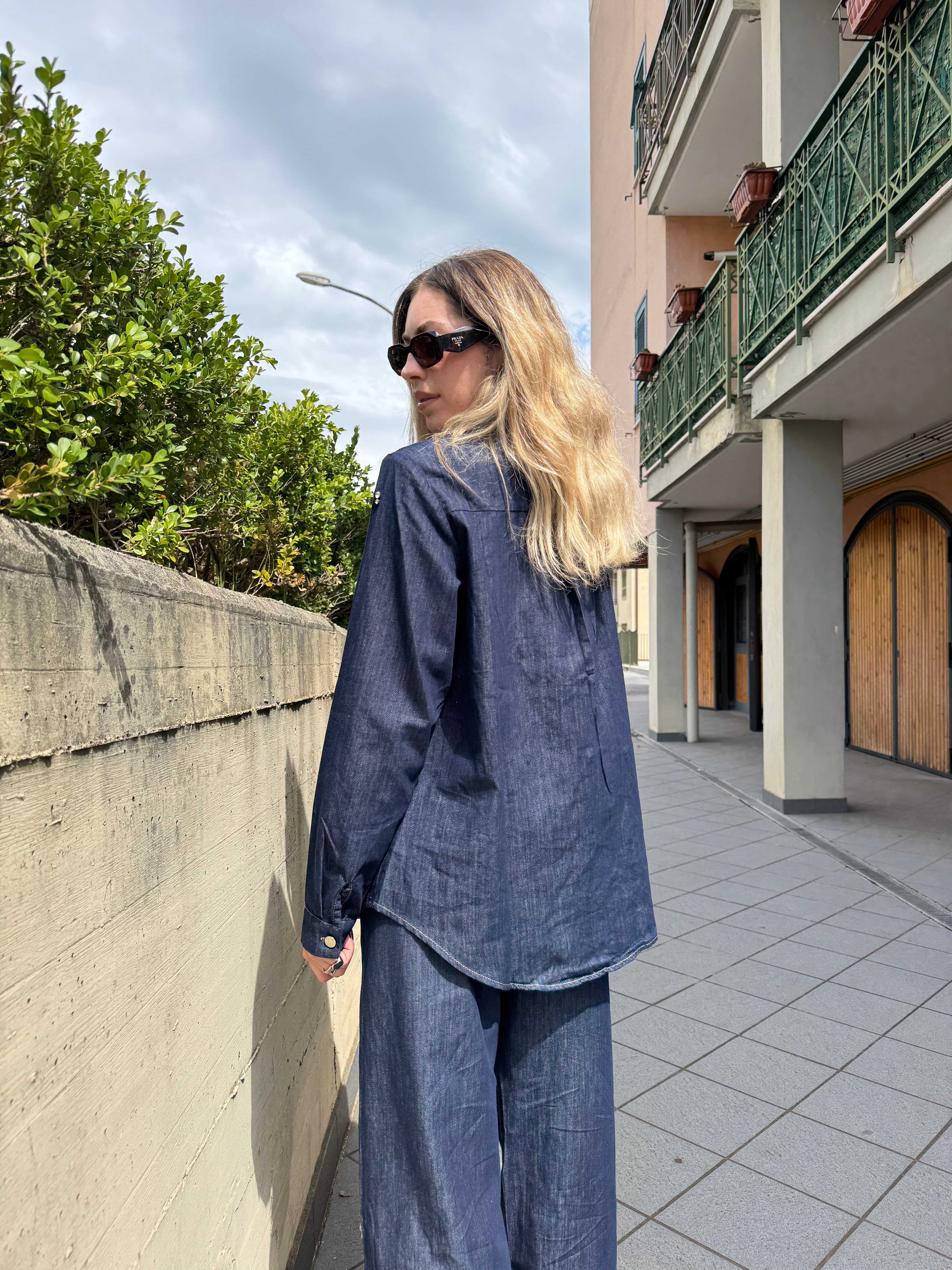 Coordinato Denim dark shine