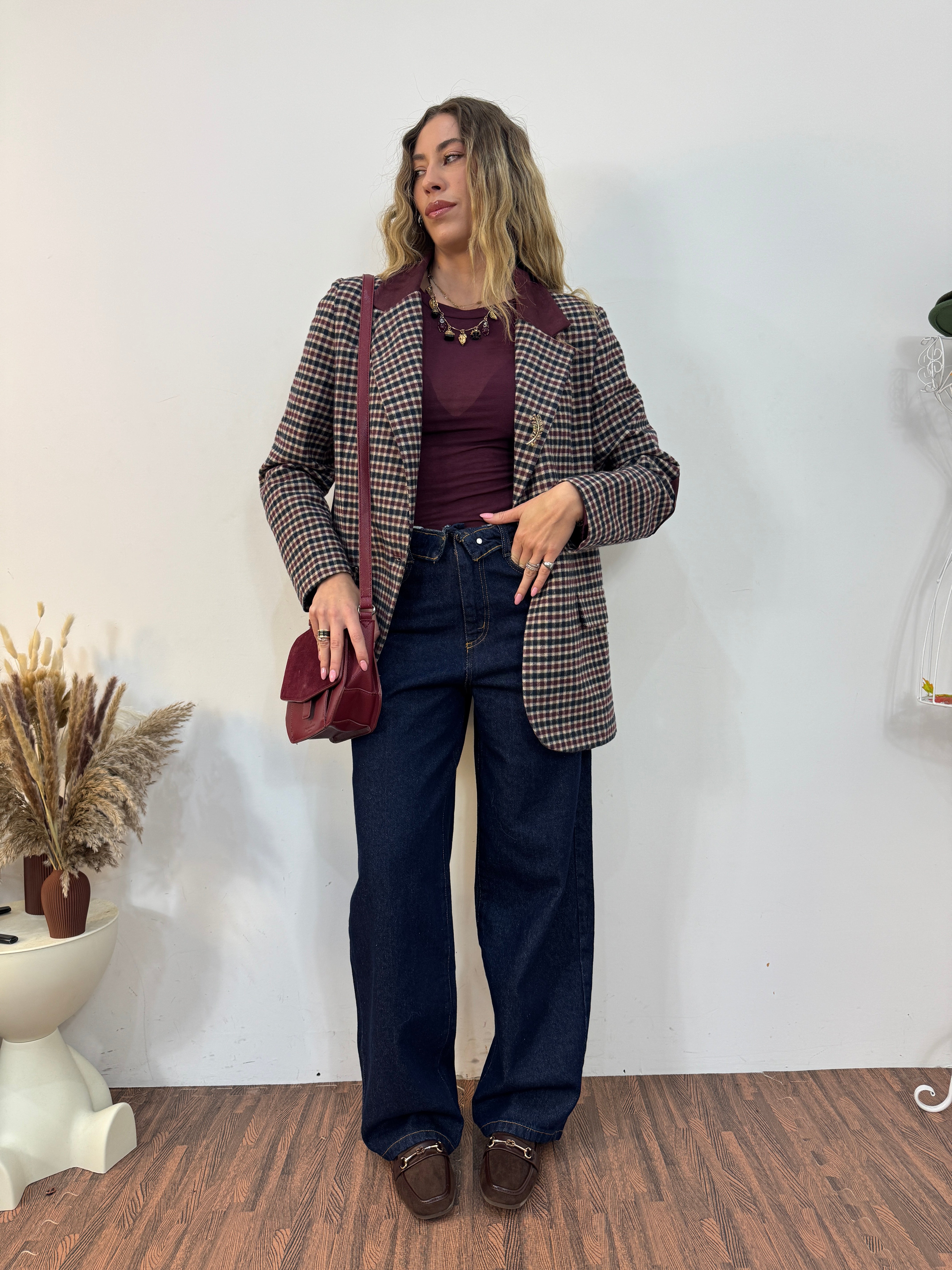 Jeans bustino reverse