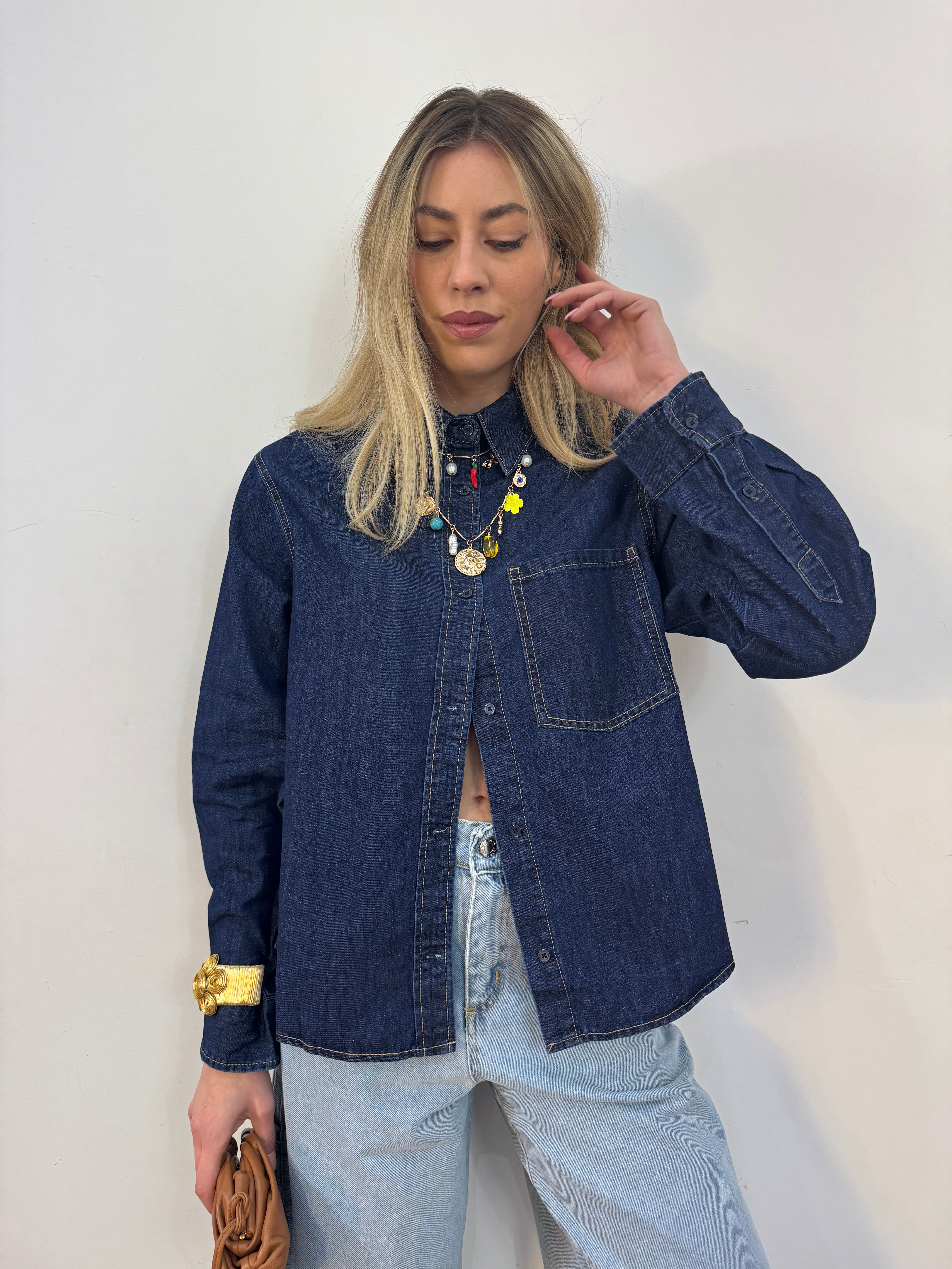Camicia denim notte