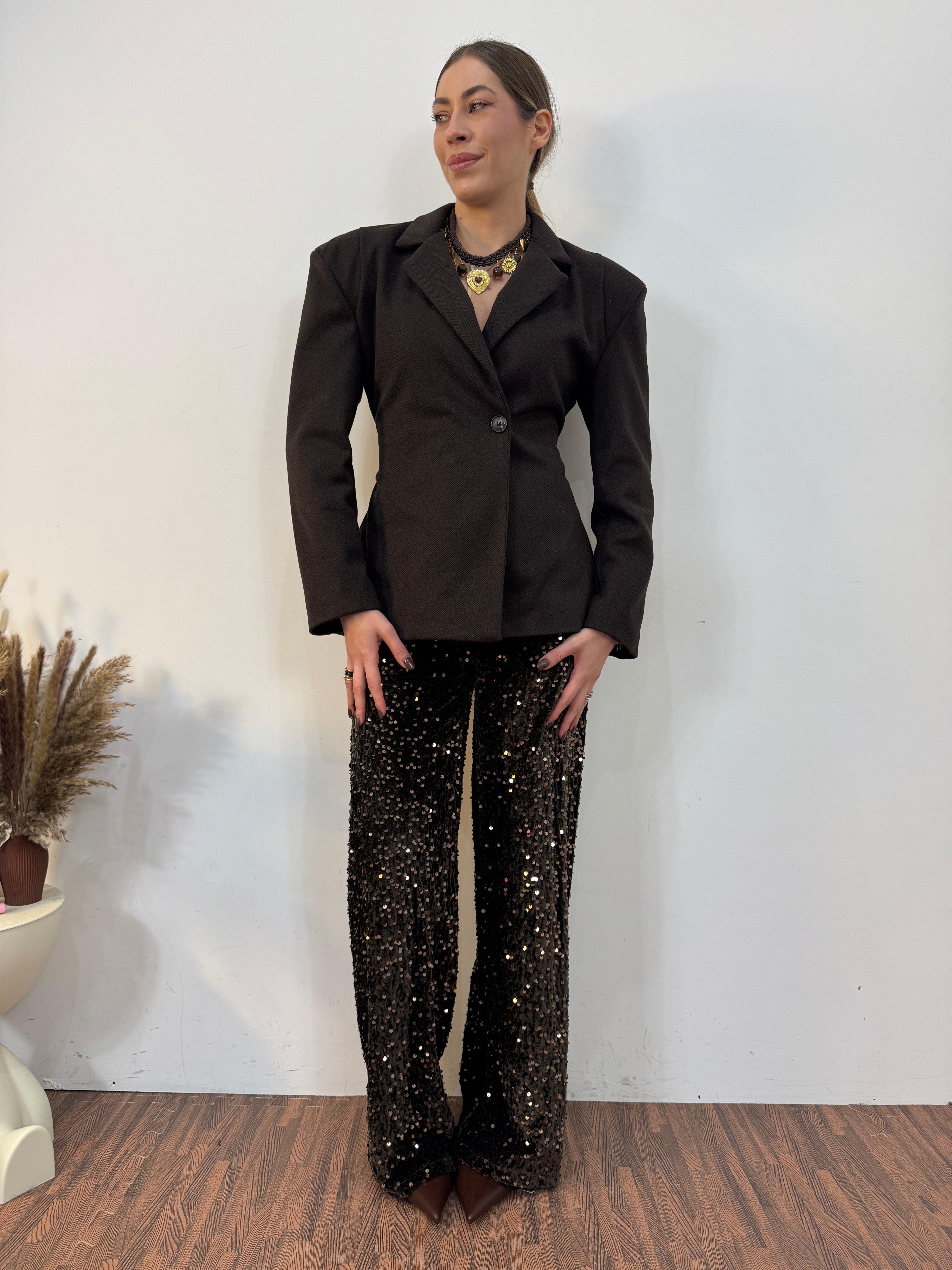 Pantalone Trendy paillettes