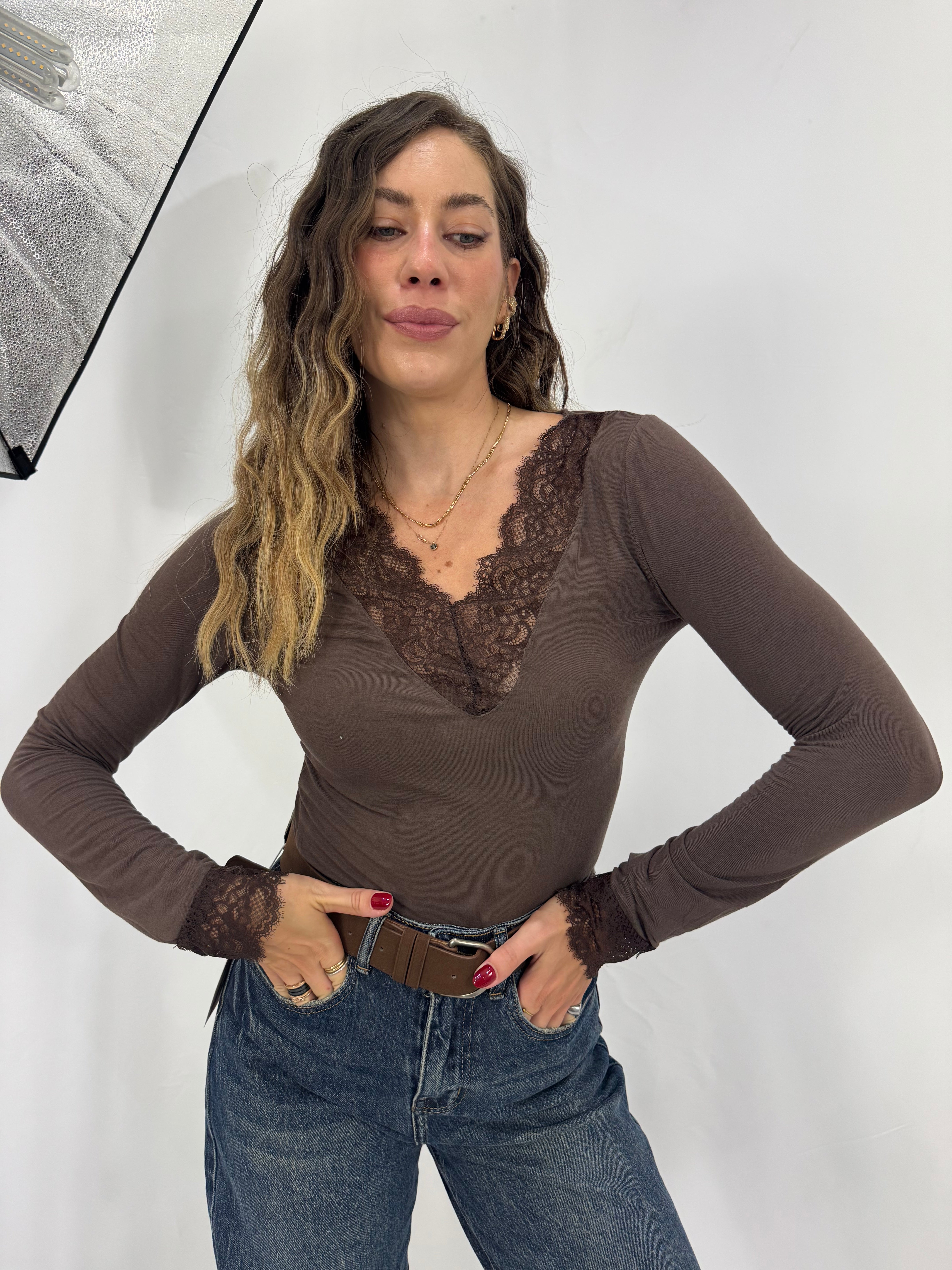 Maglia Sottogiacca pizzo