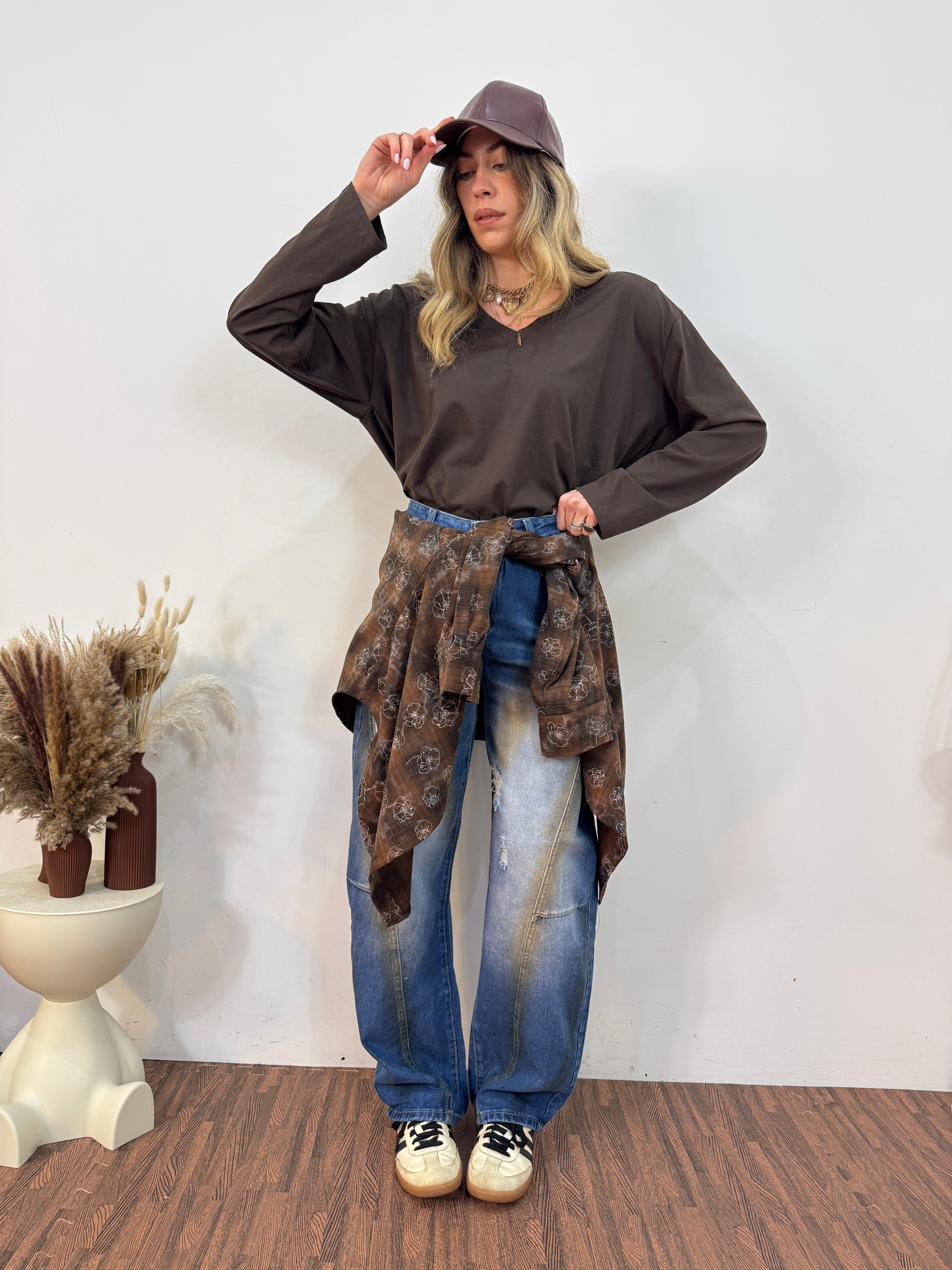 Camicia Mercury marrone