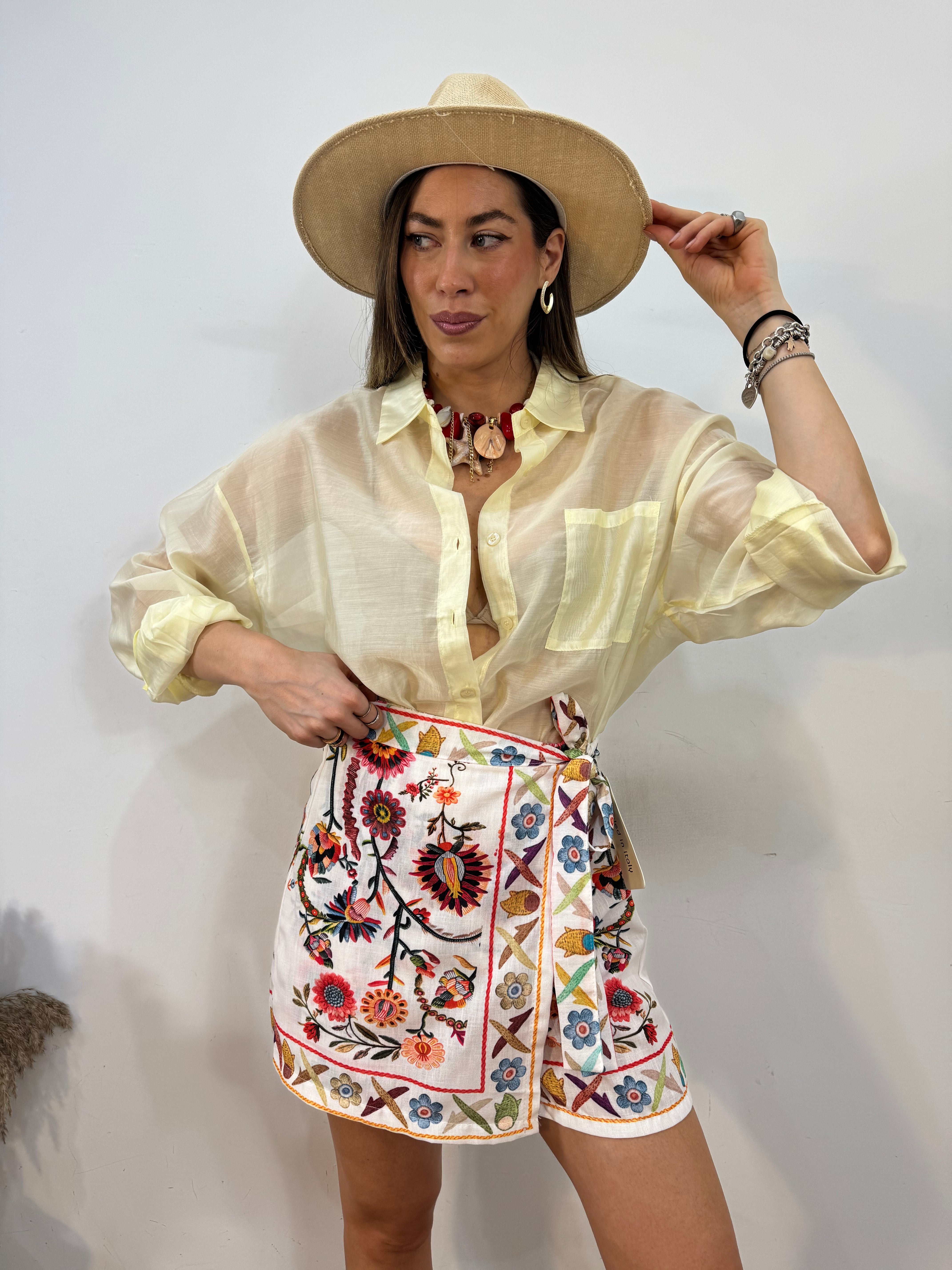 Camicia rainbow