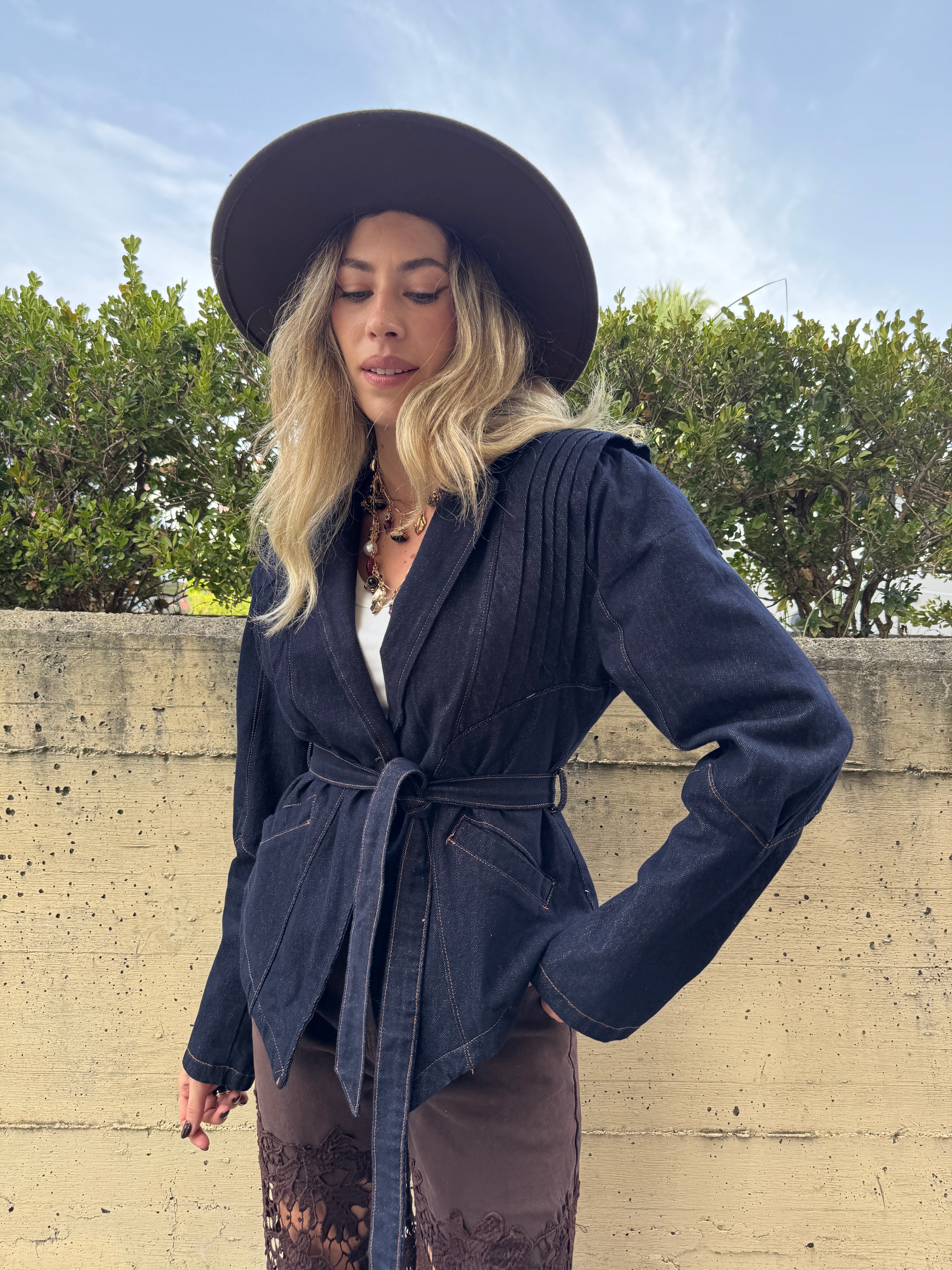 Giubbino denim space