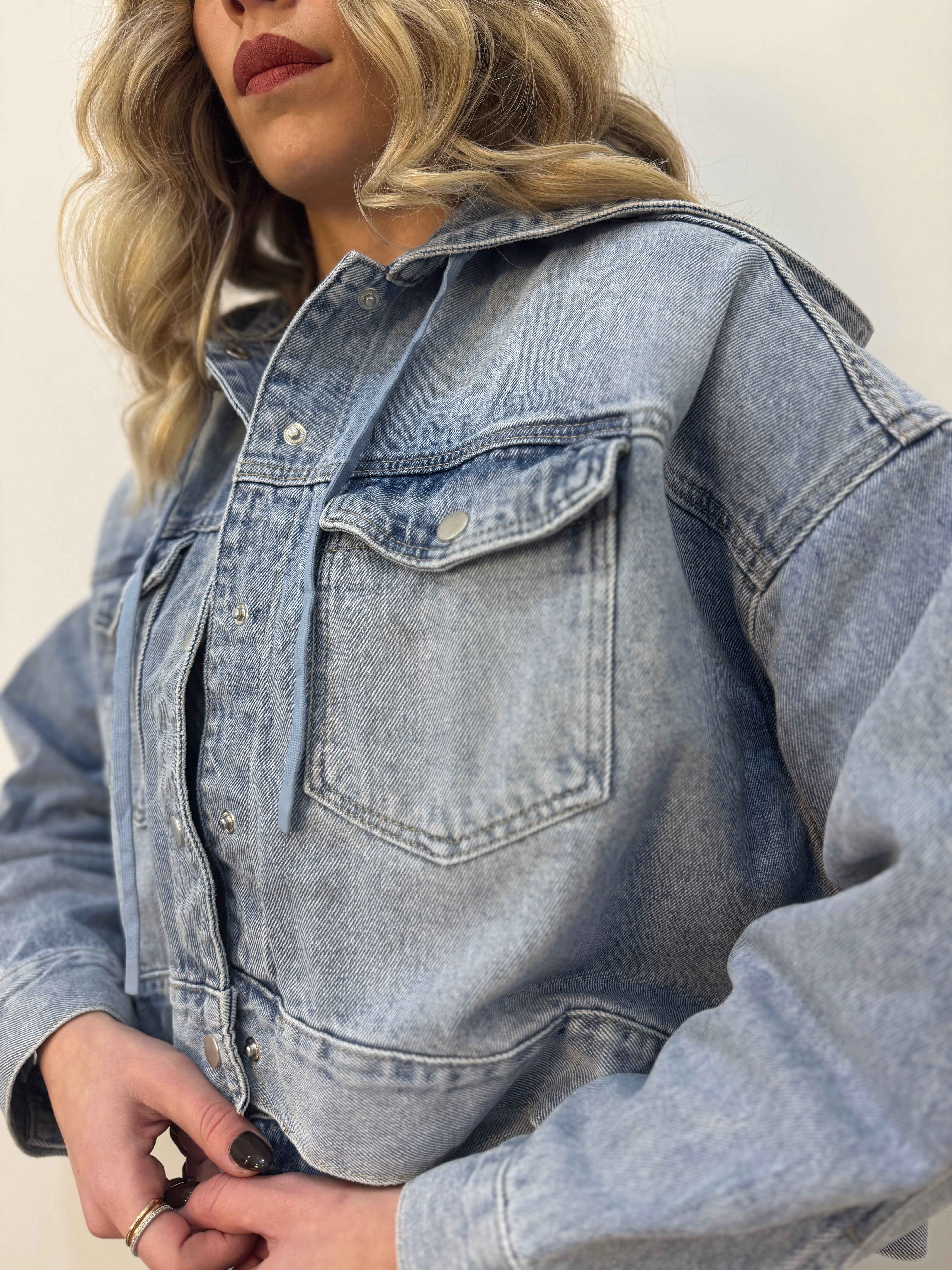 Bomberino in denim