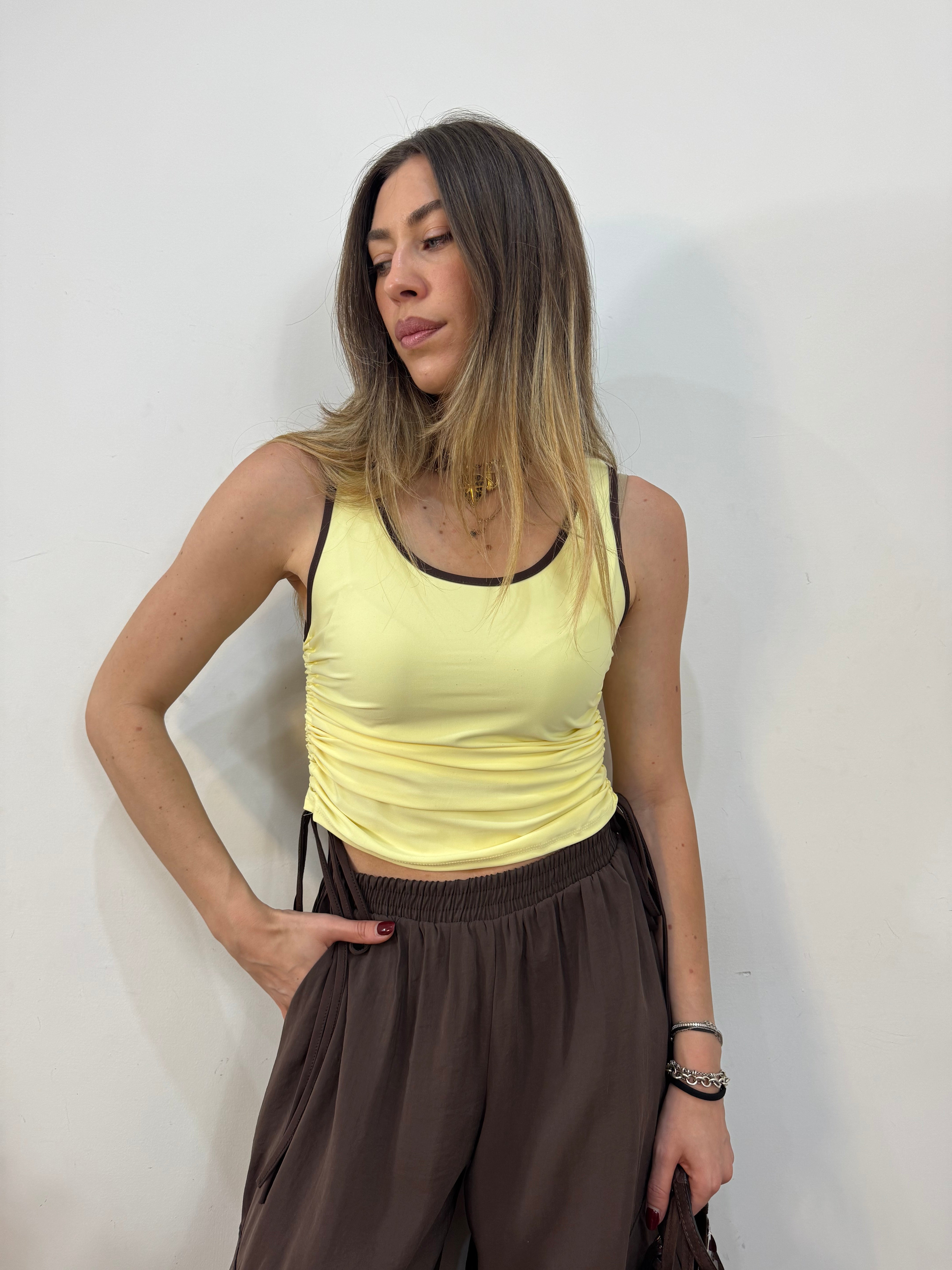 Pantalone cacao soft