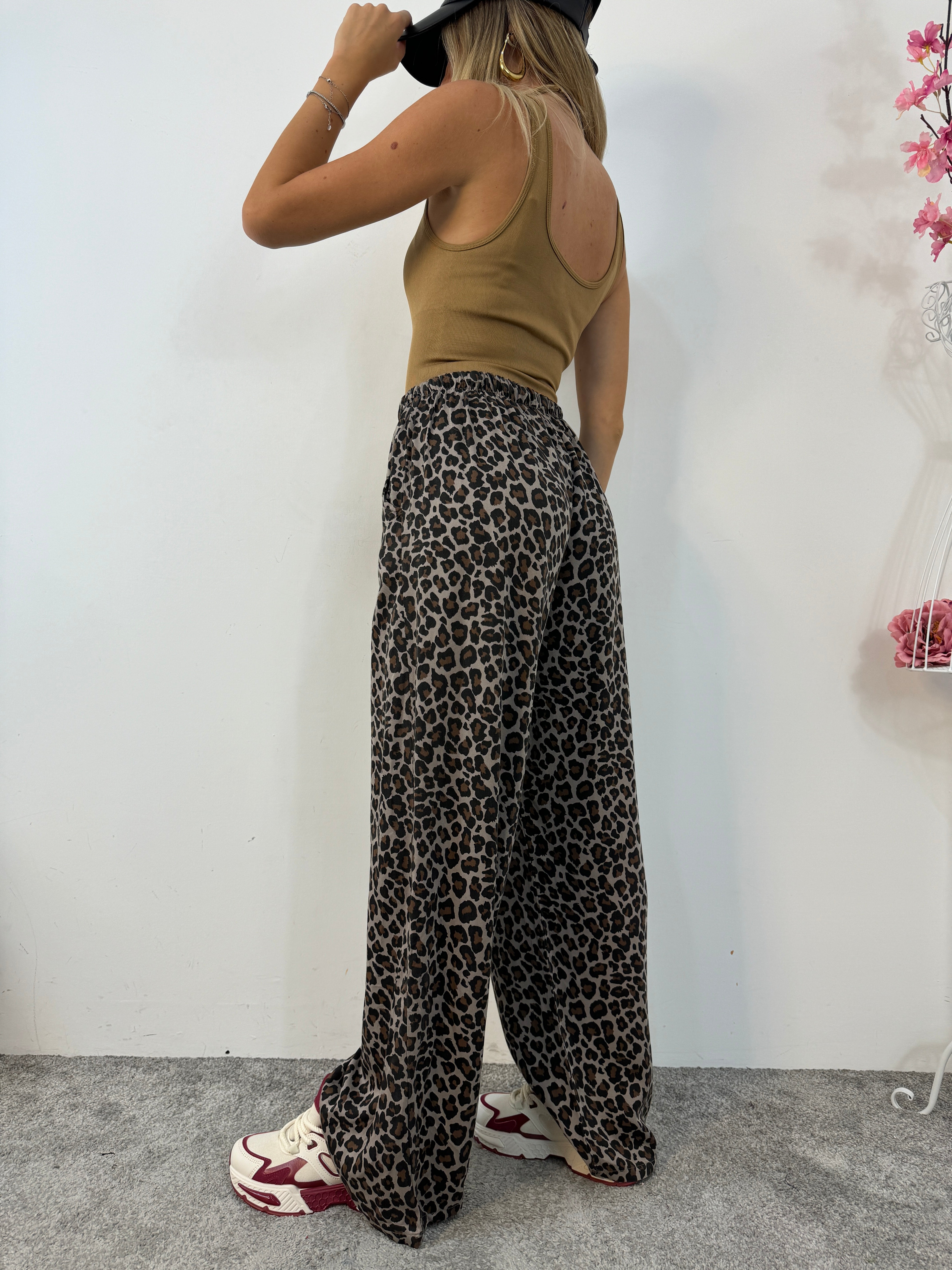 Pantalone glam macula