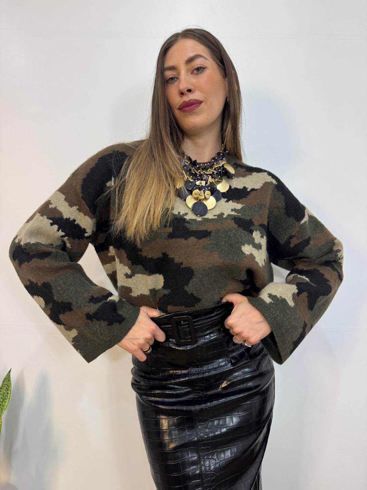 Maglione Camouflage