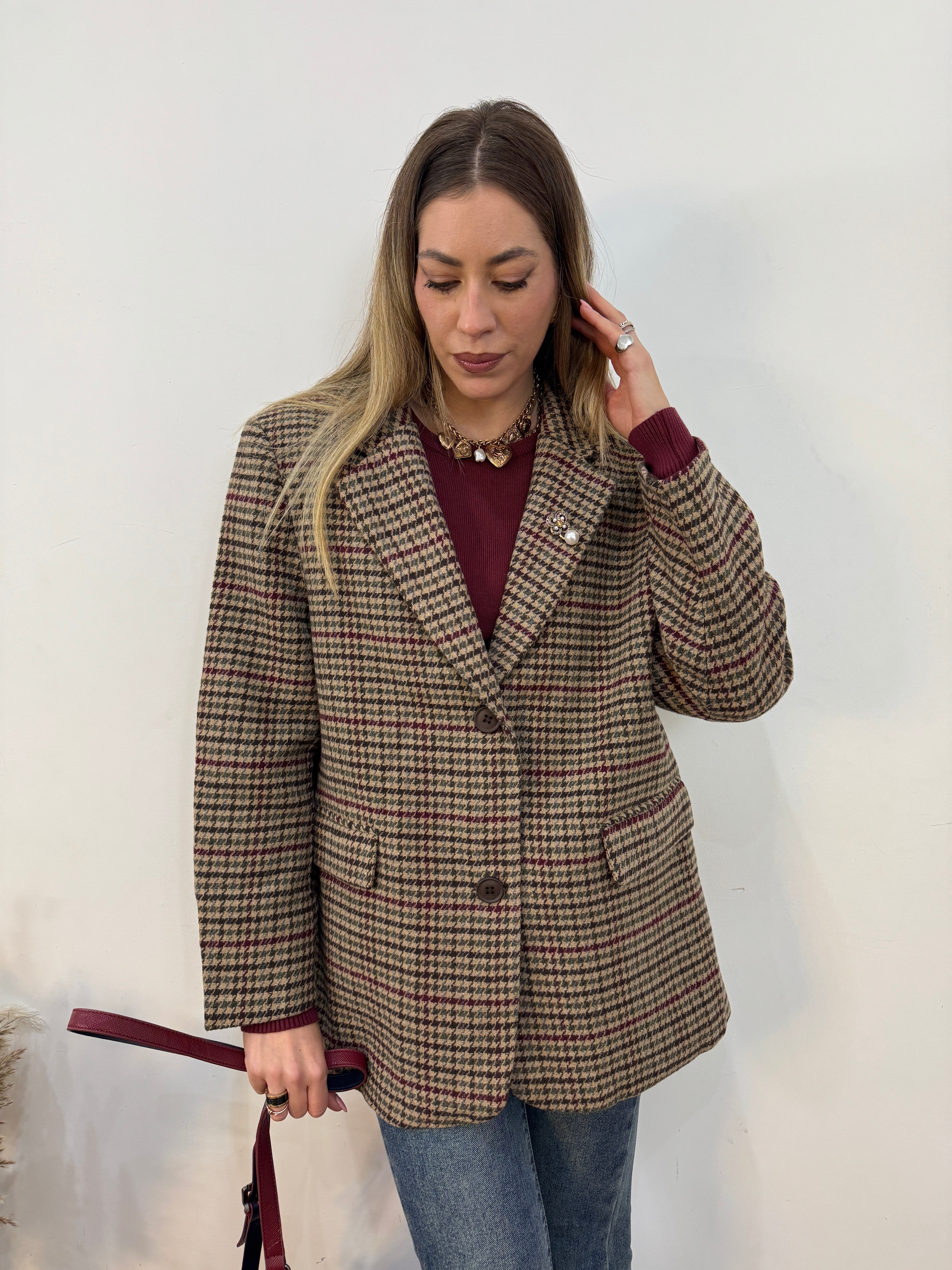 Giacca-cappotto Lord Bordeaux