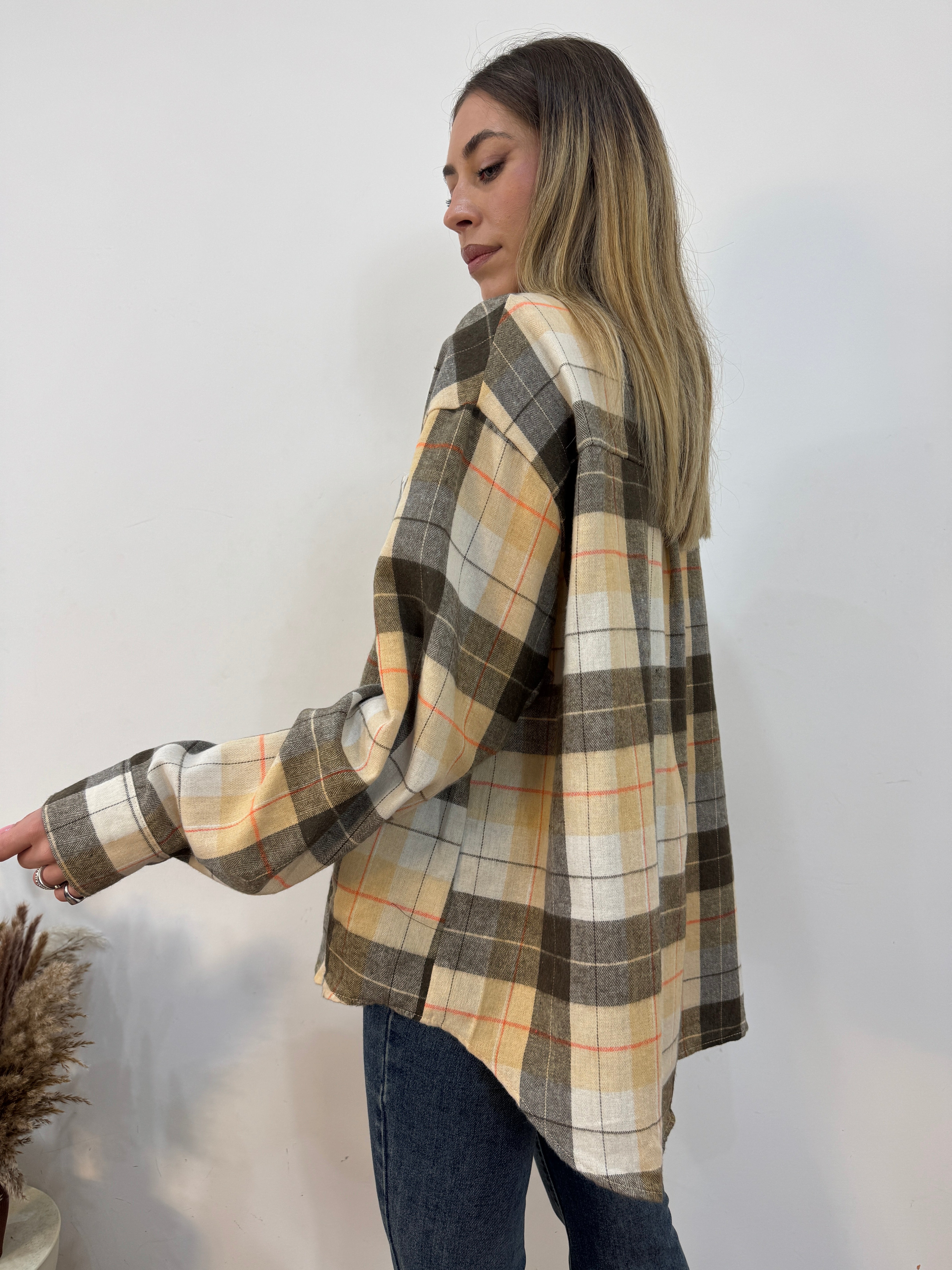 Camicia mountain yellow