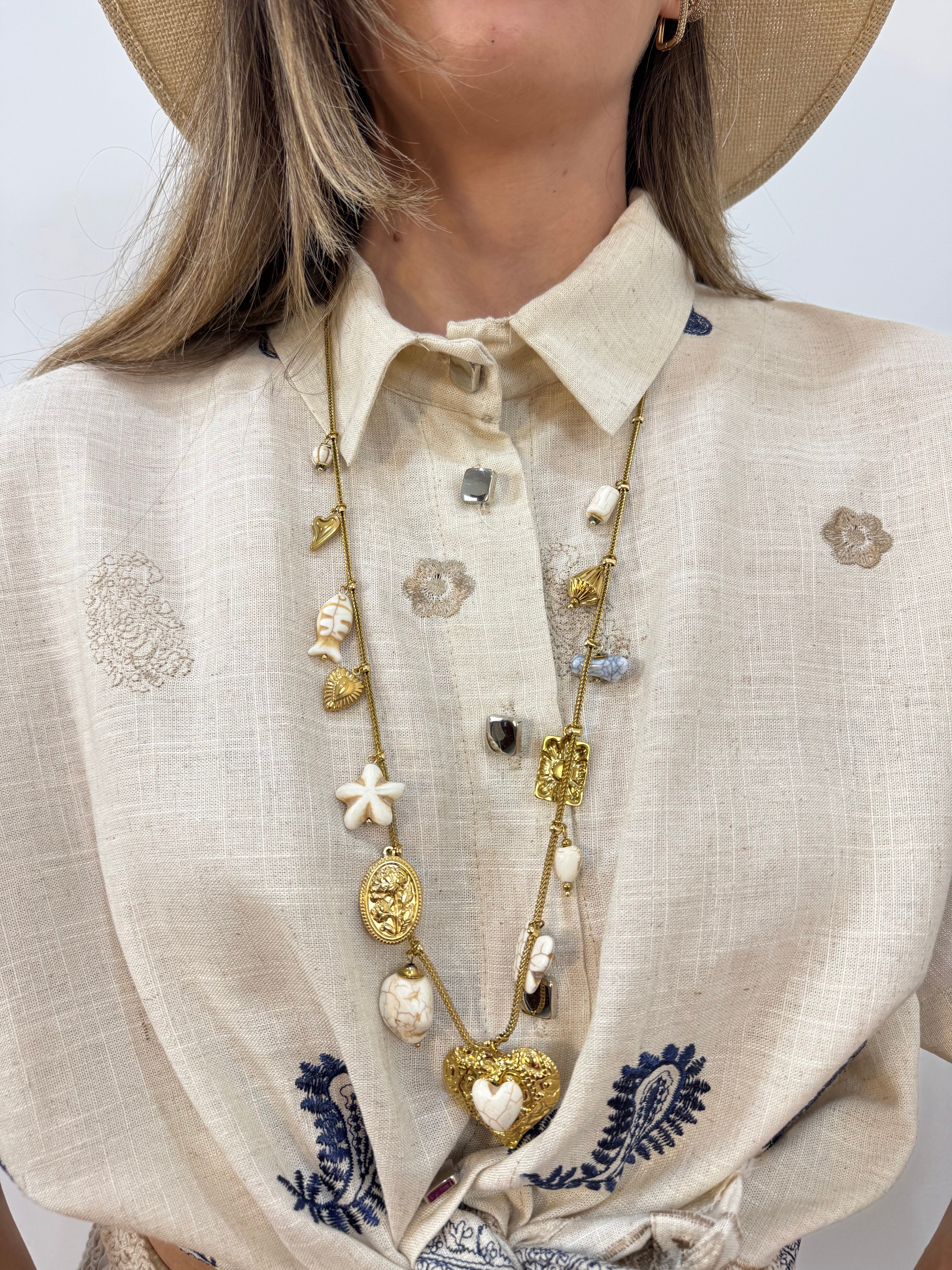 Collana Big heart