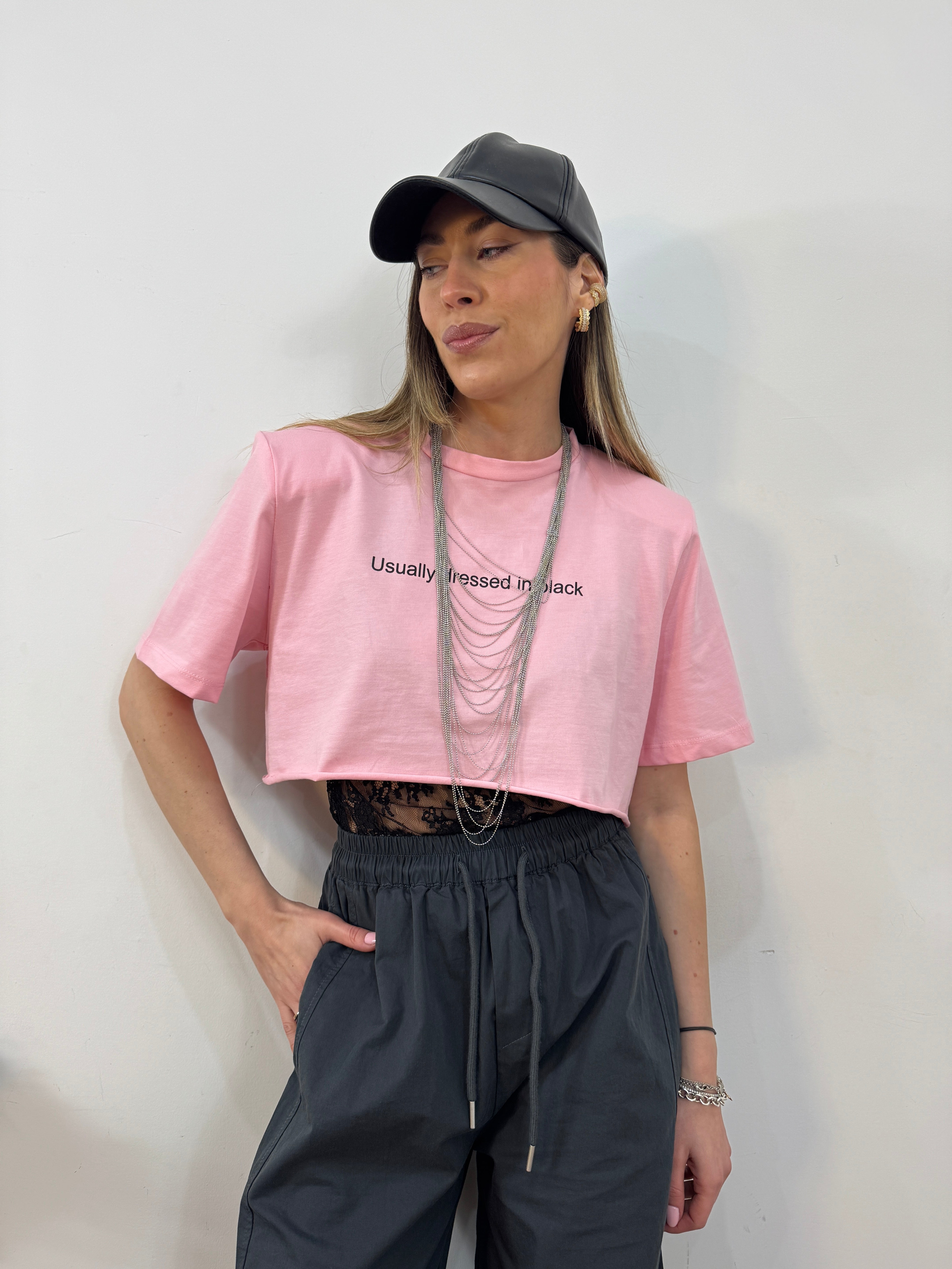 T shirt “usually”