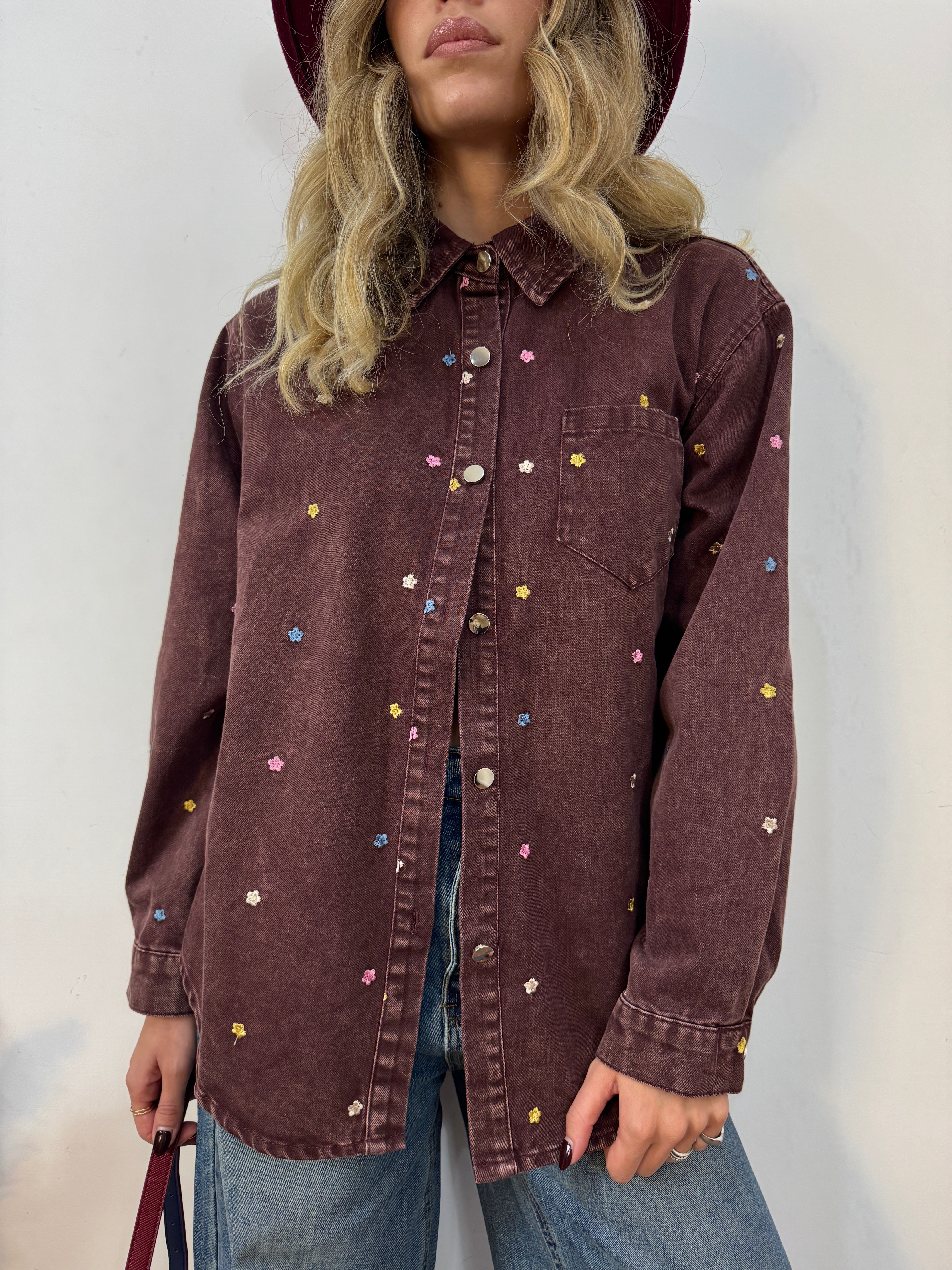 Camicia Selvatica Prugna