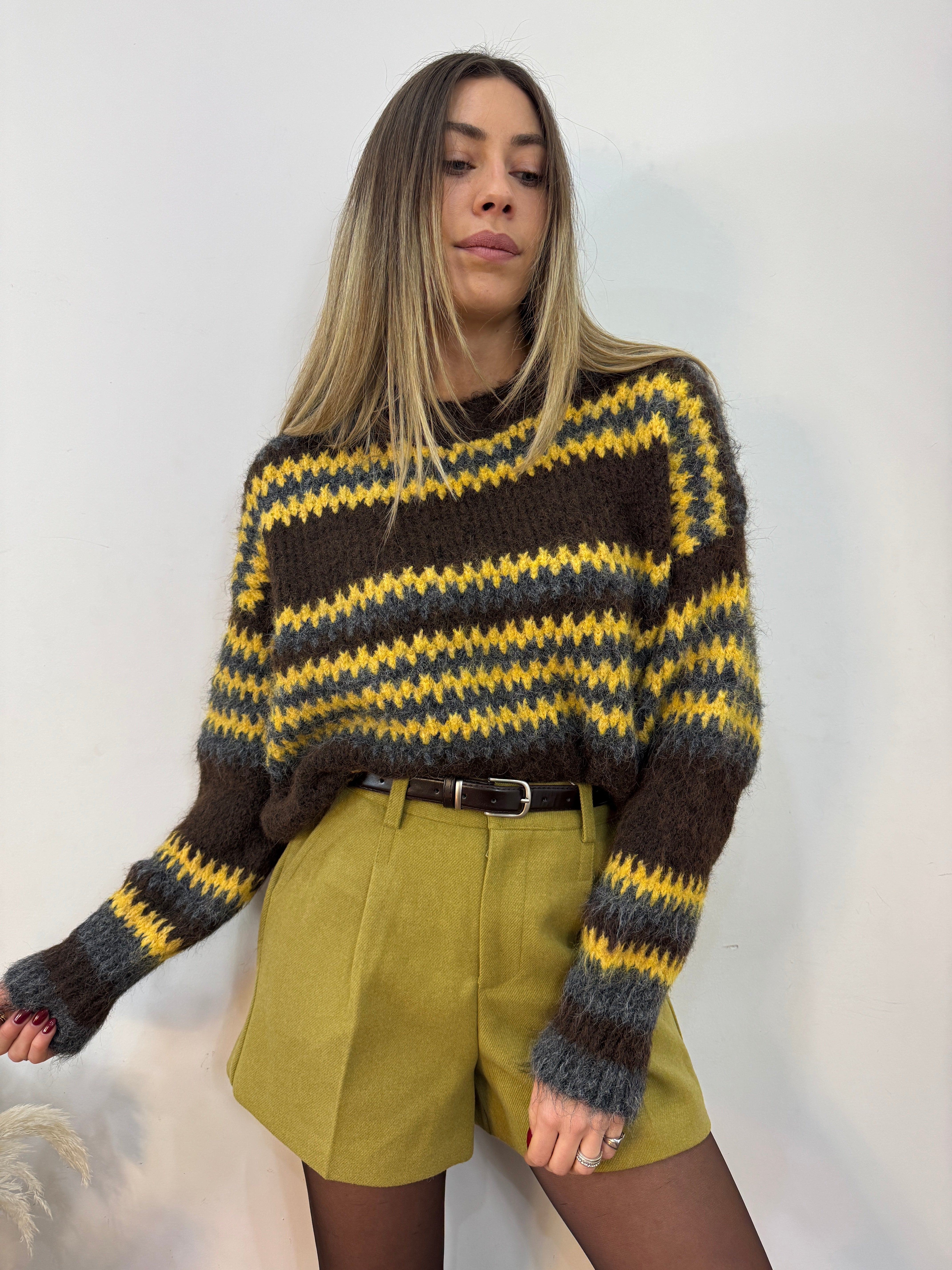 Maxipull cortina giallo