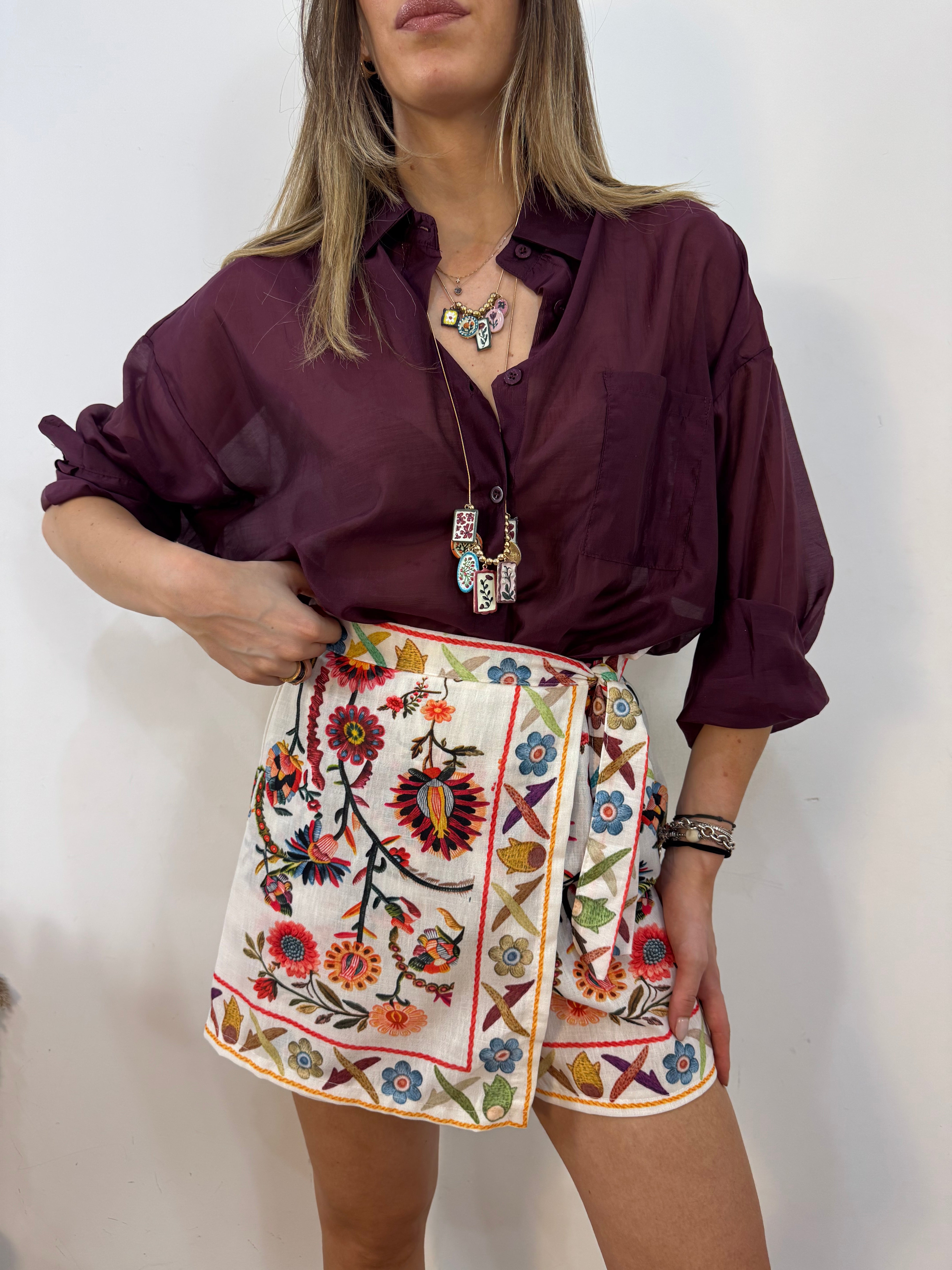 Camicia rainbow
