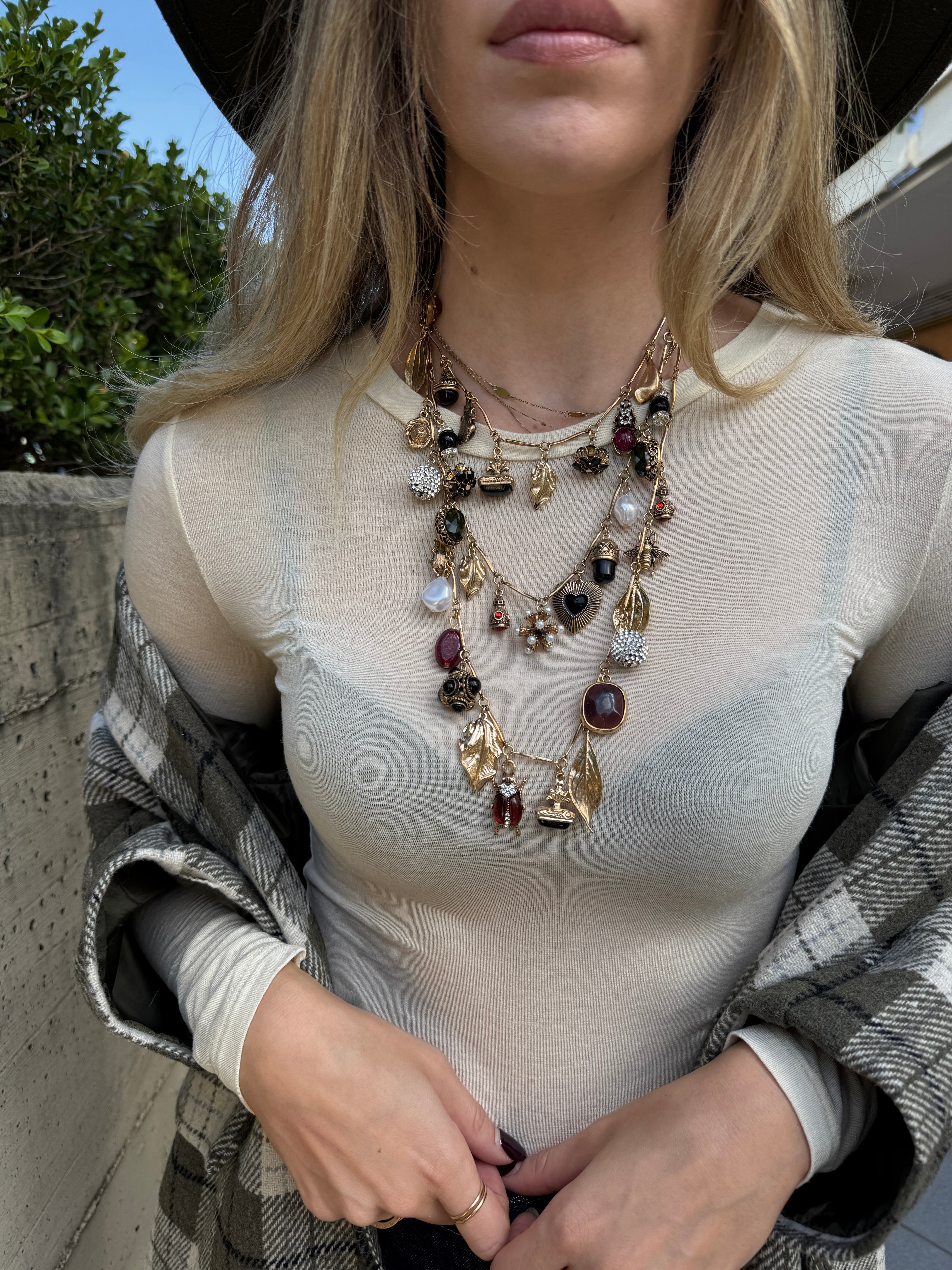 Collana october tris