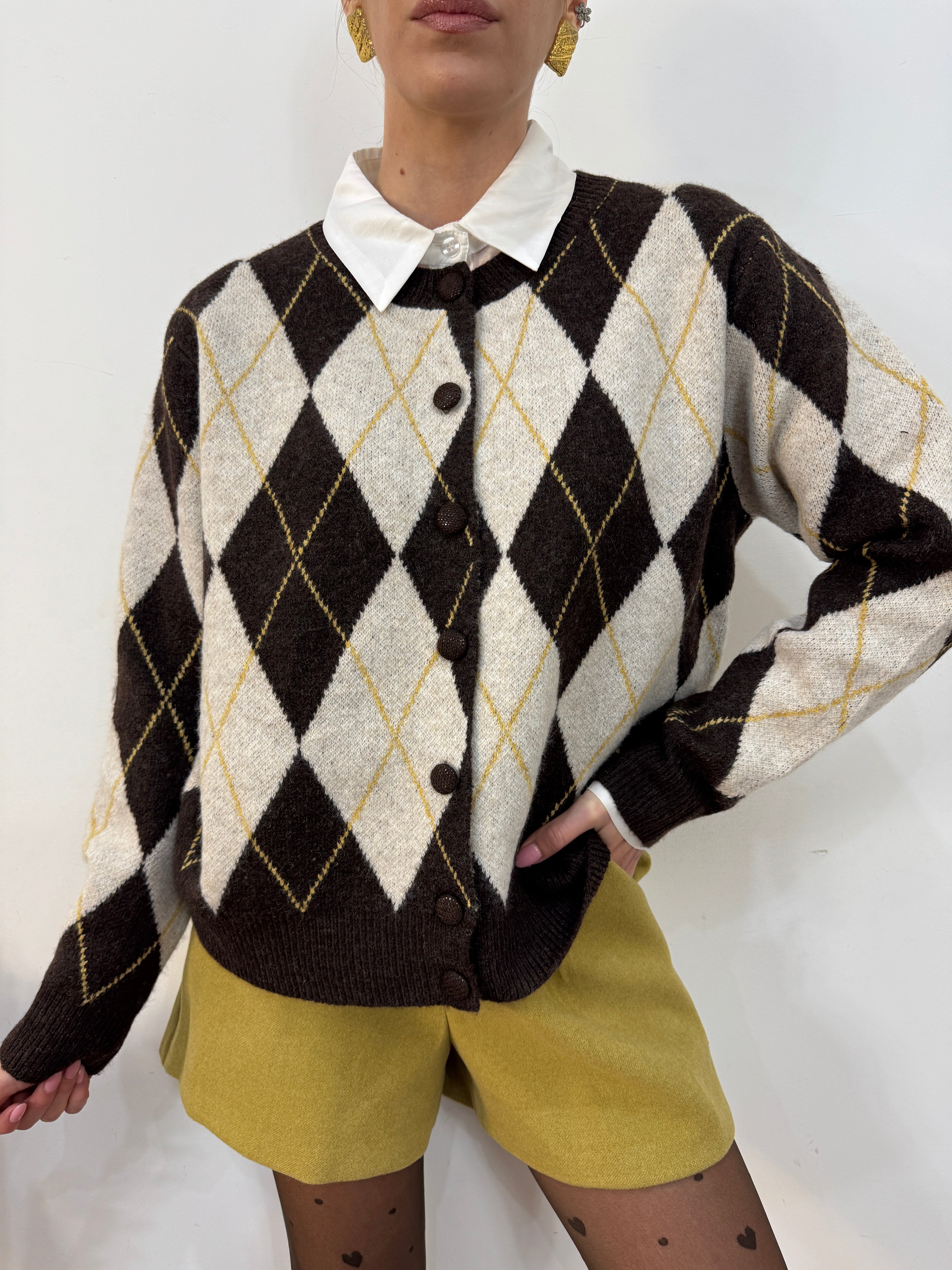 Cardigan Regina di scacchi