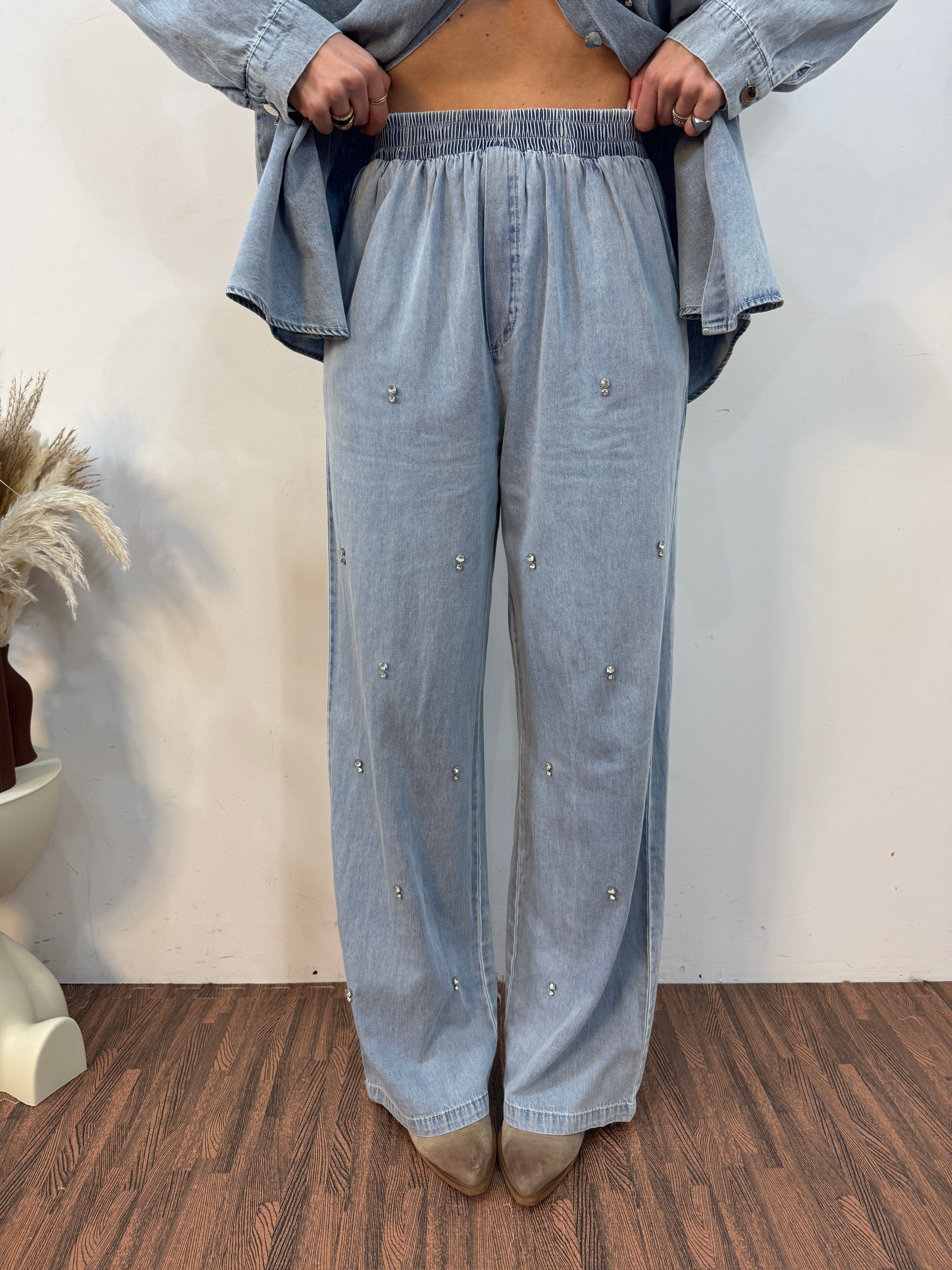 Coordinato Denim shine