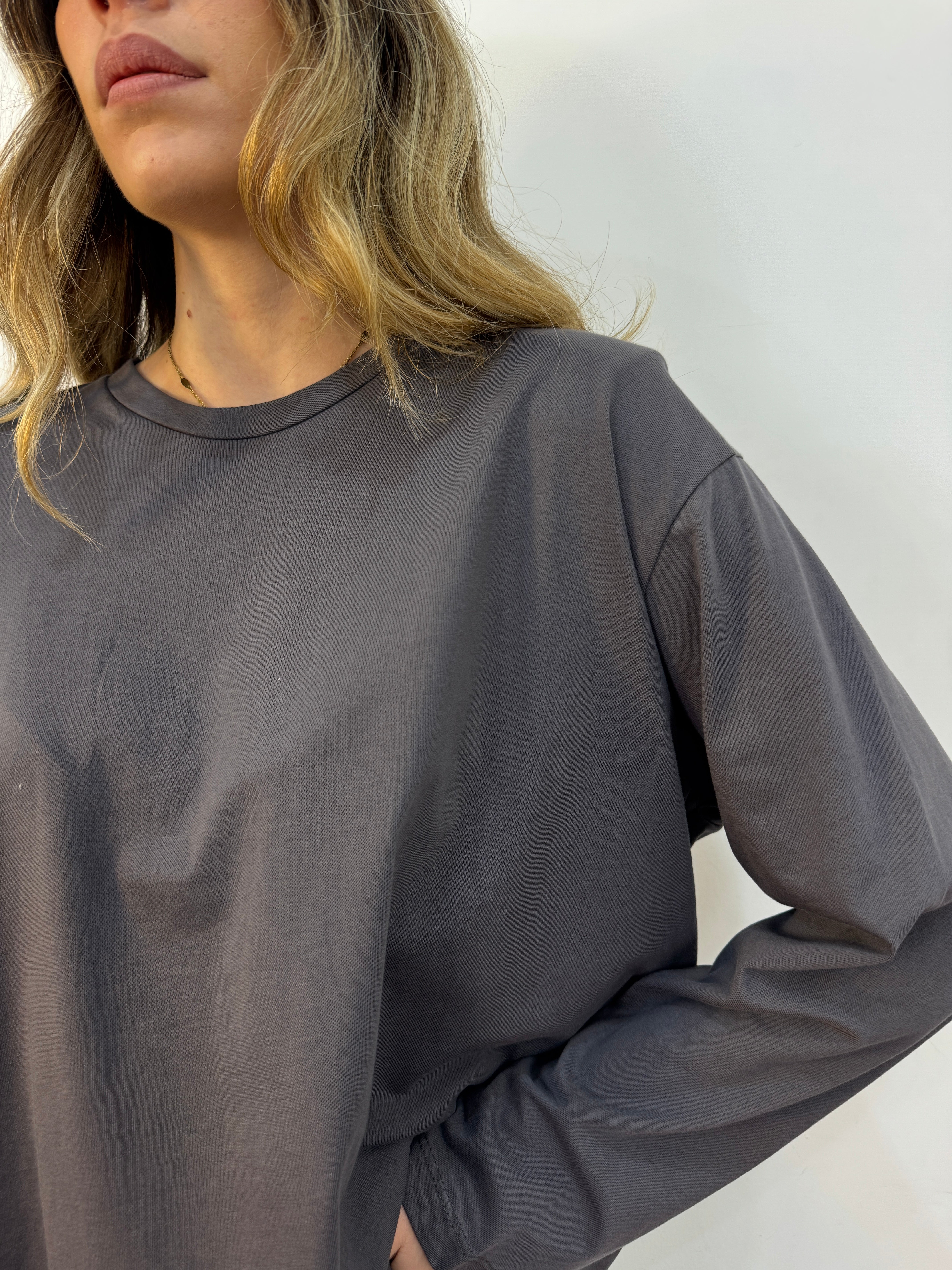 Maglia Spalline girocollo