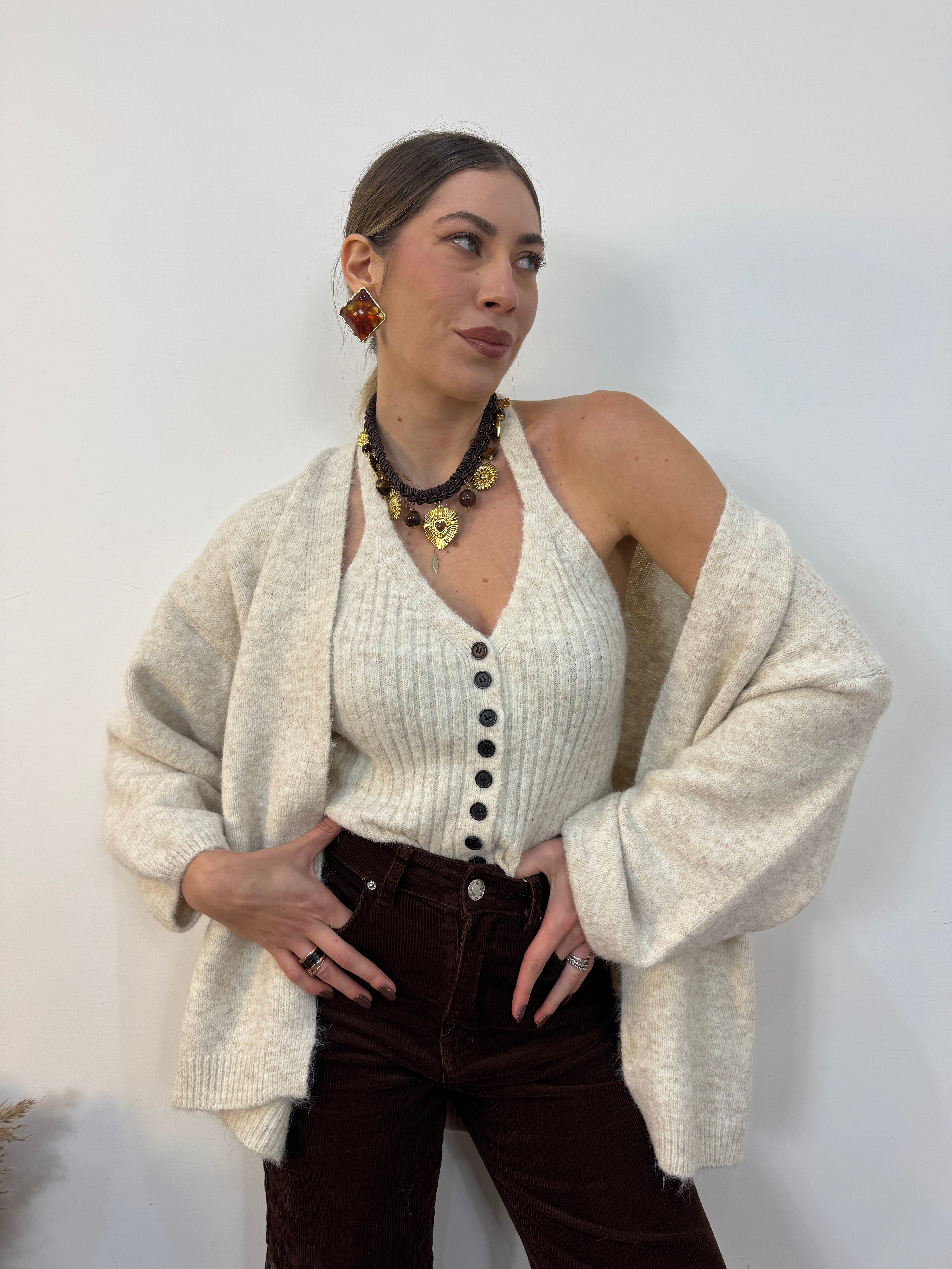 Set top&cardigan Seraphine