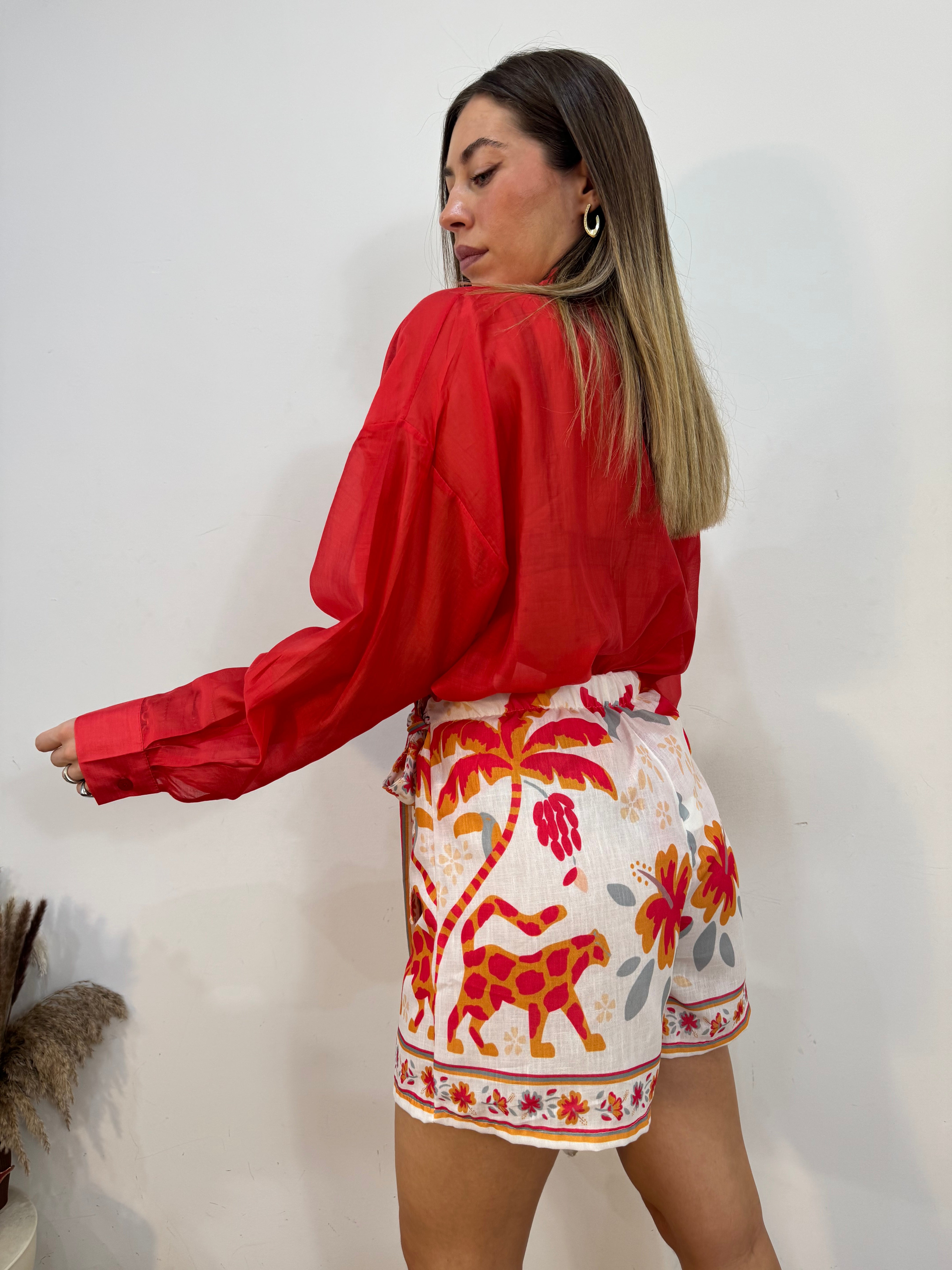 Panta-Gonna Capri corallo