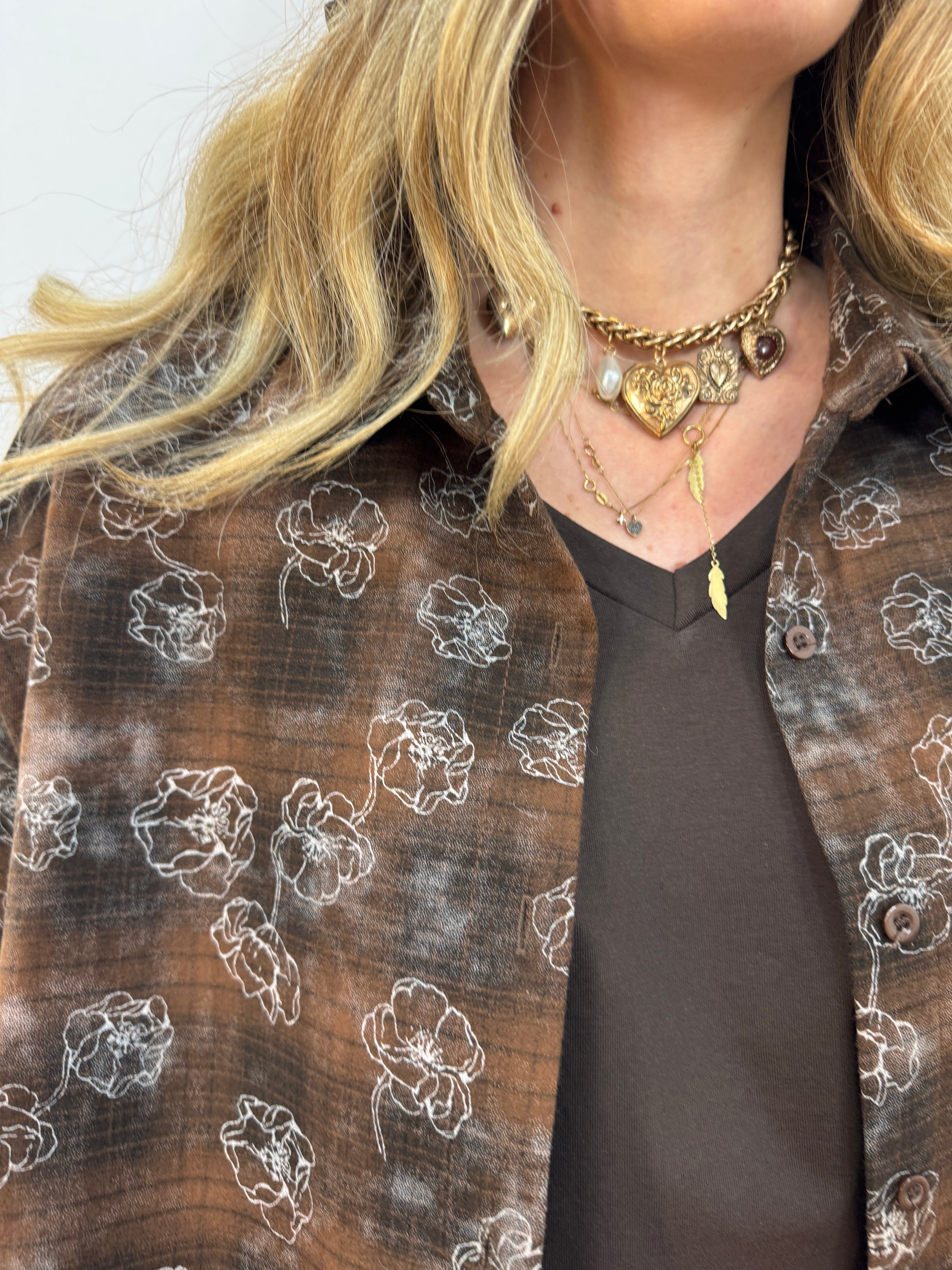 Camicia Mercury marrone