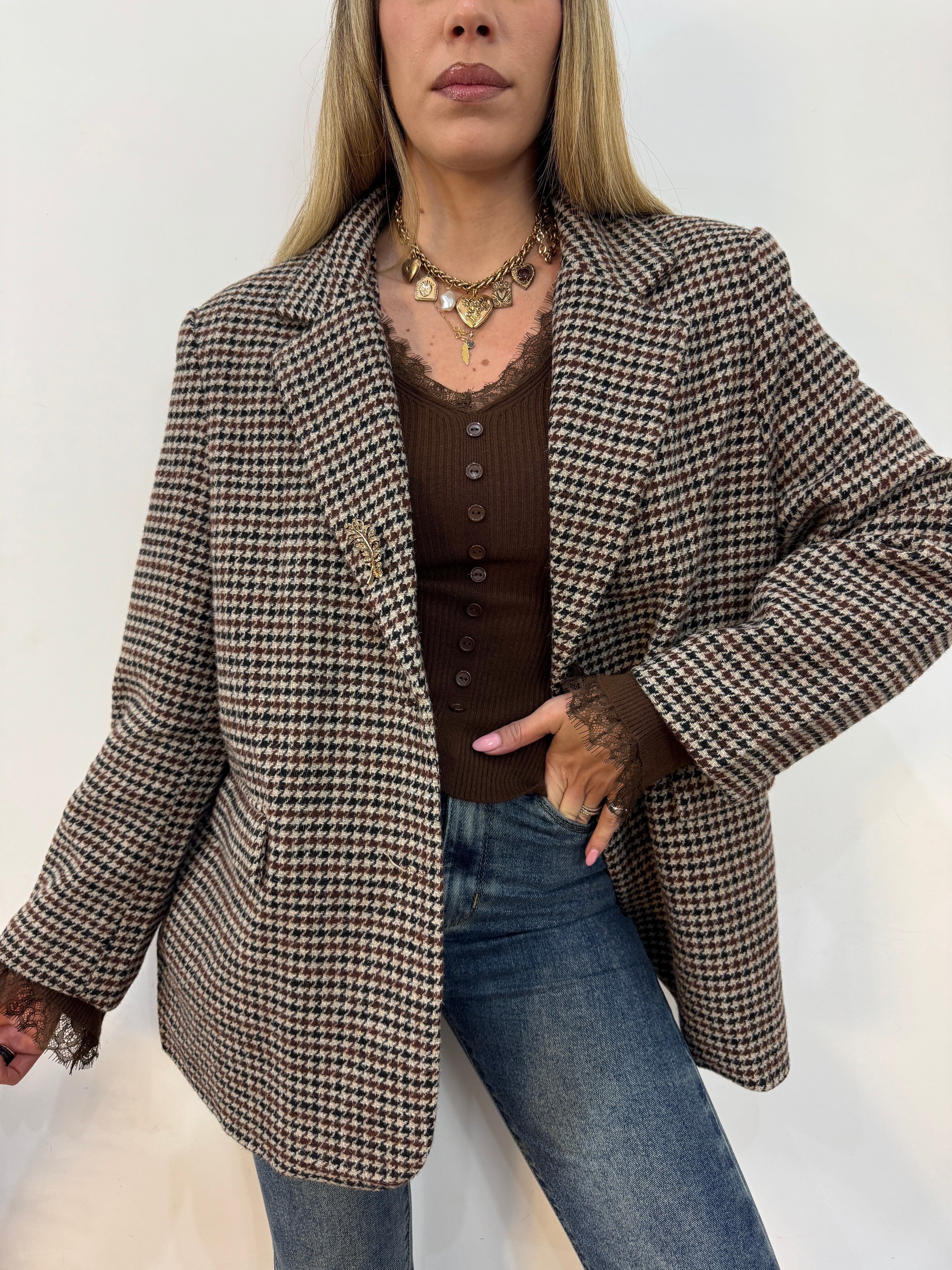 Giacca-cappotto Lord Marrone