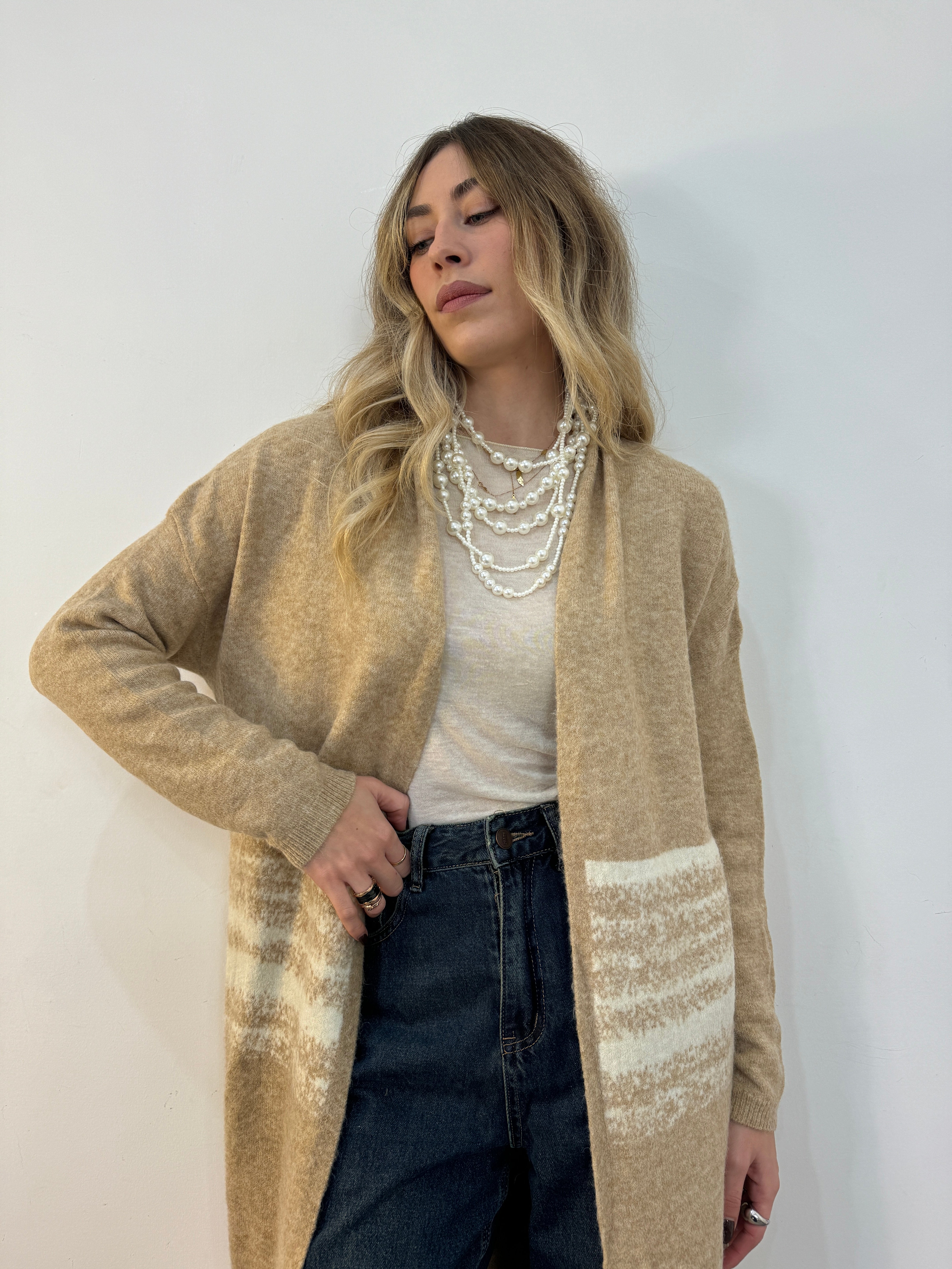 Maxi cardigan novembre