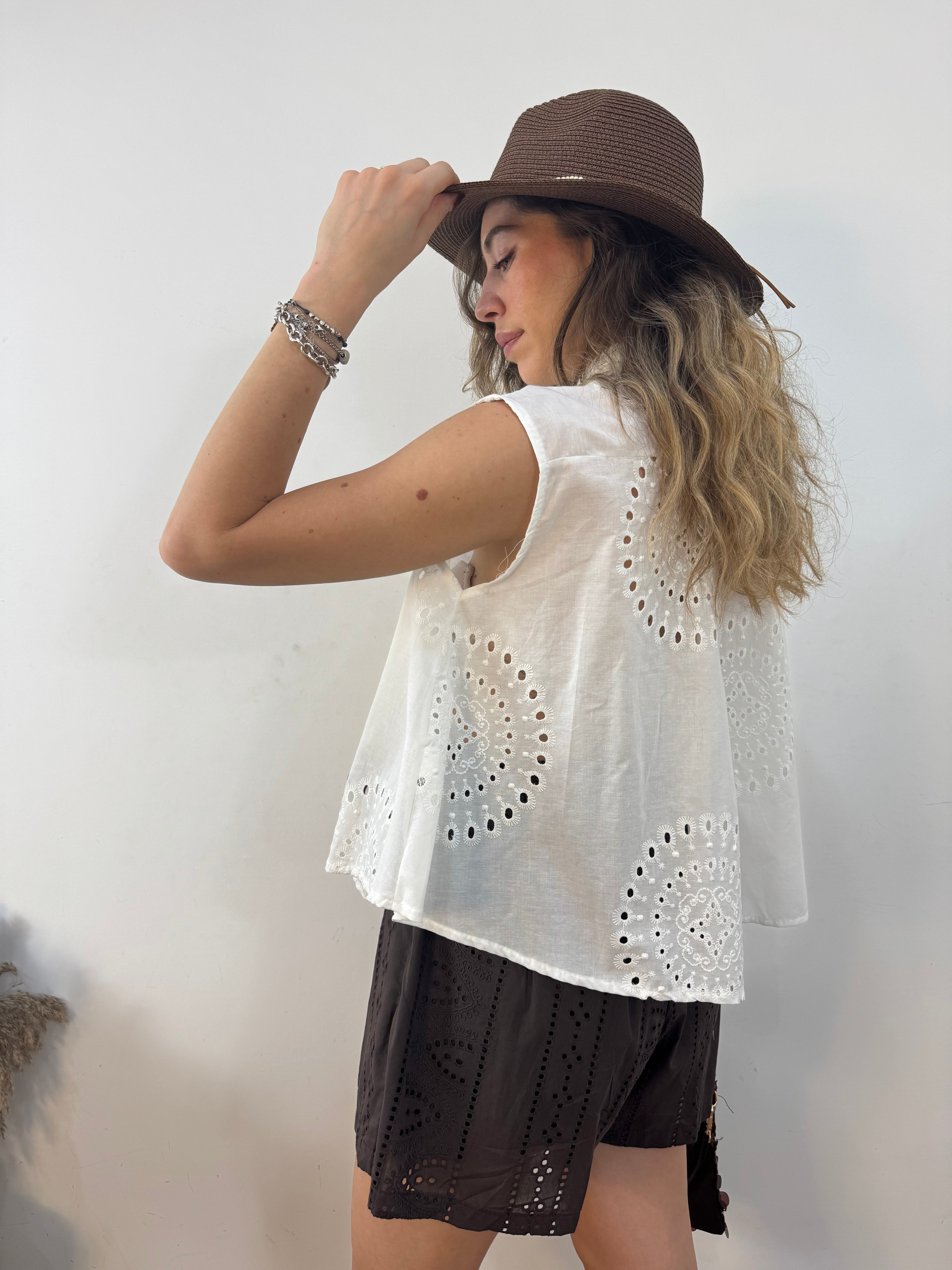 Camicia latte&cioccolato