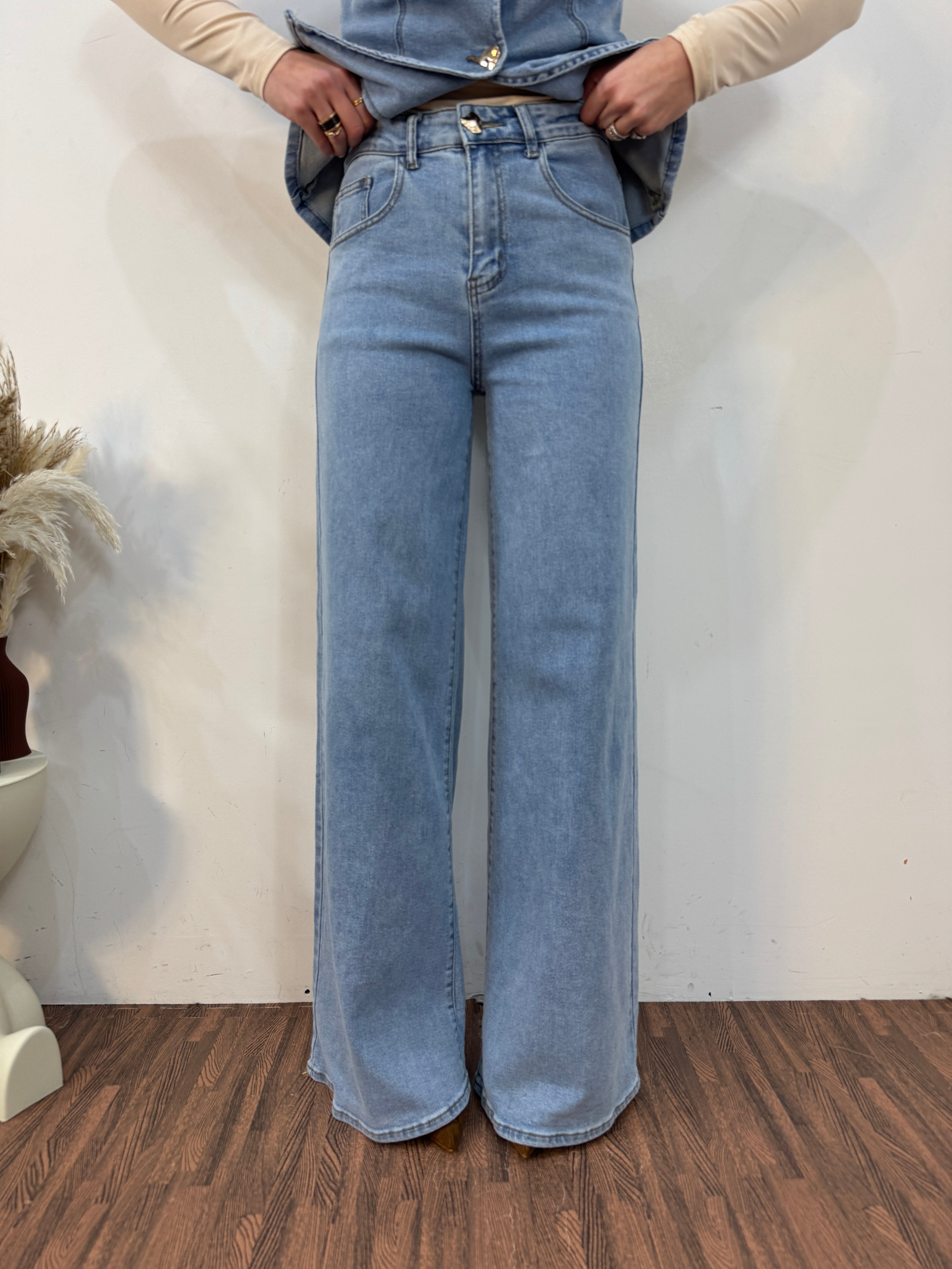 Coordinato denim luna
