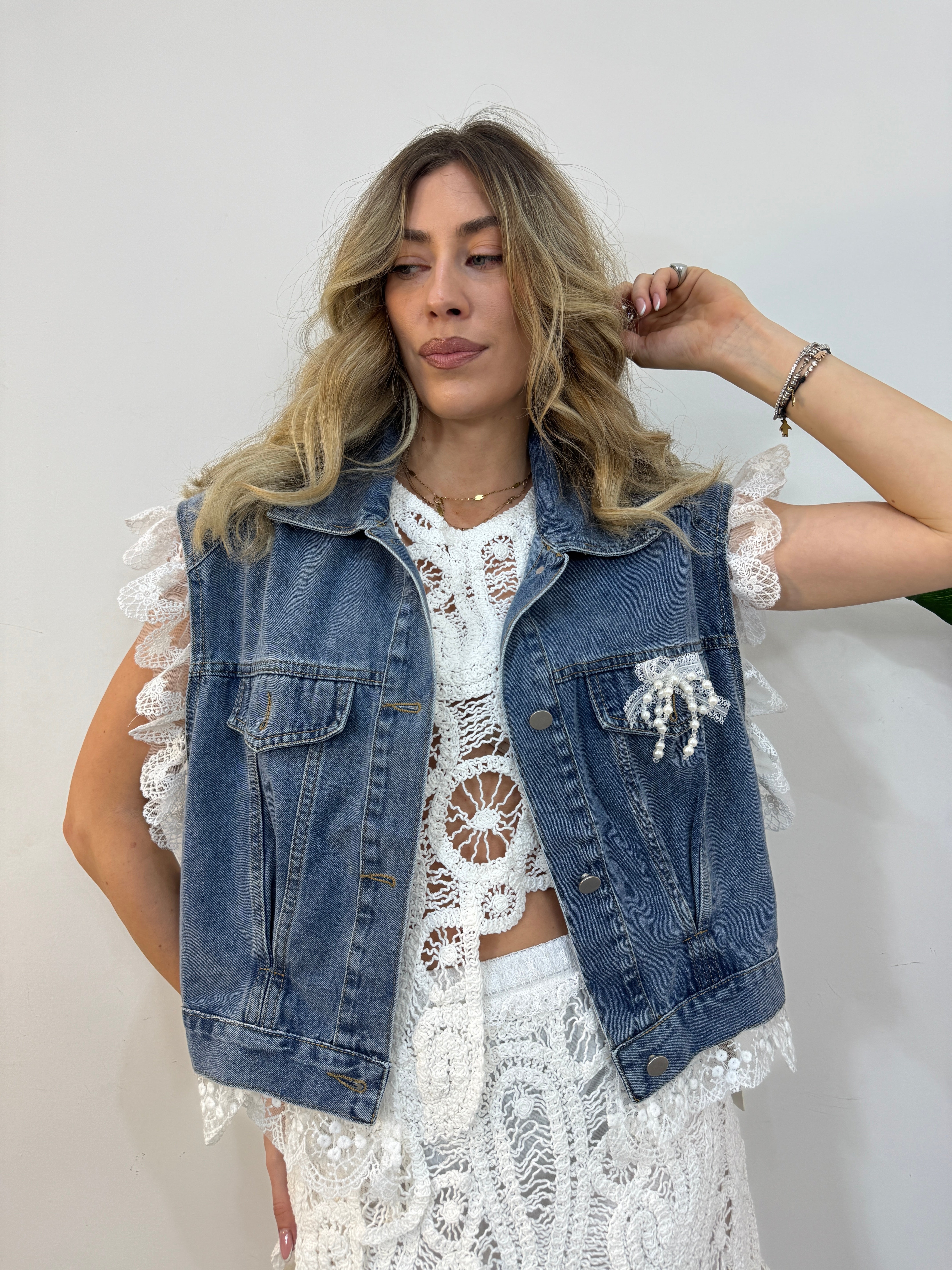 Gilet bouquet