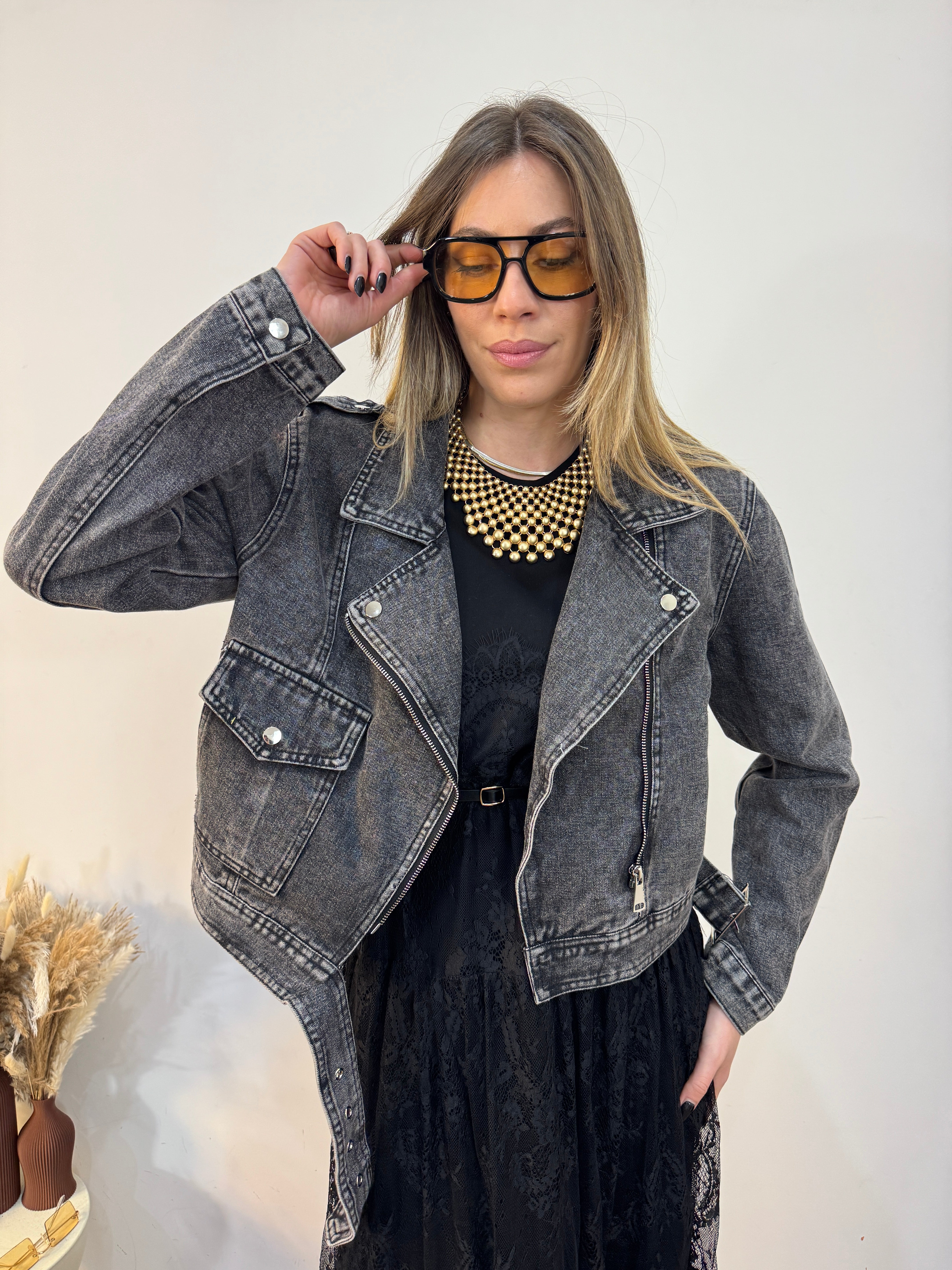 Chiodo denim