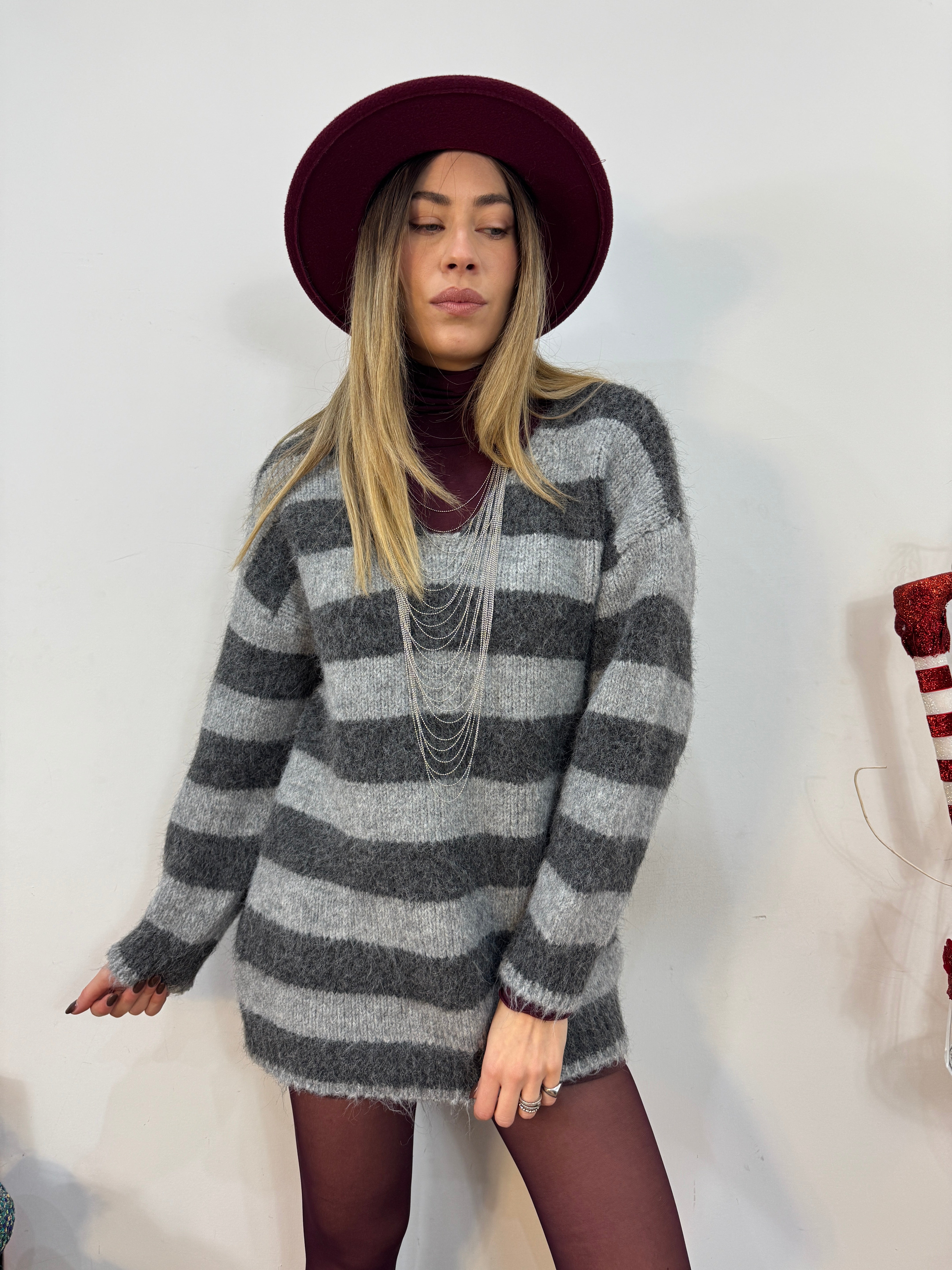 Pull&dress grigio