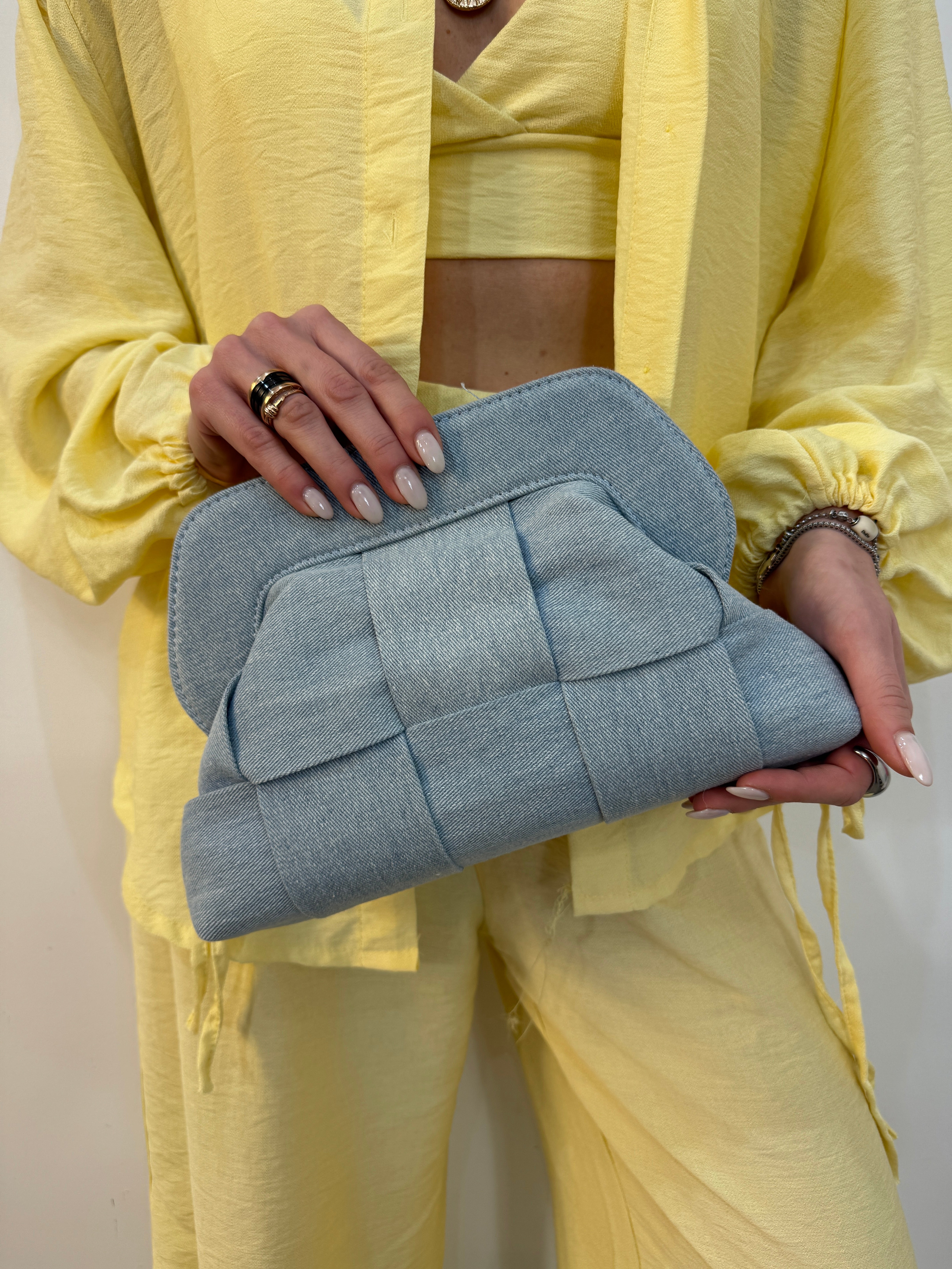 Pochette denim