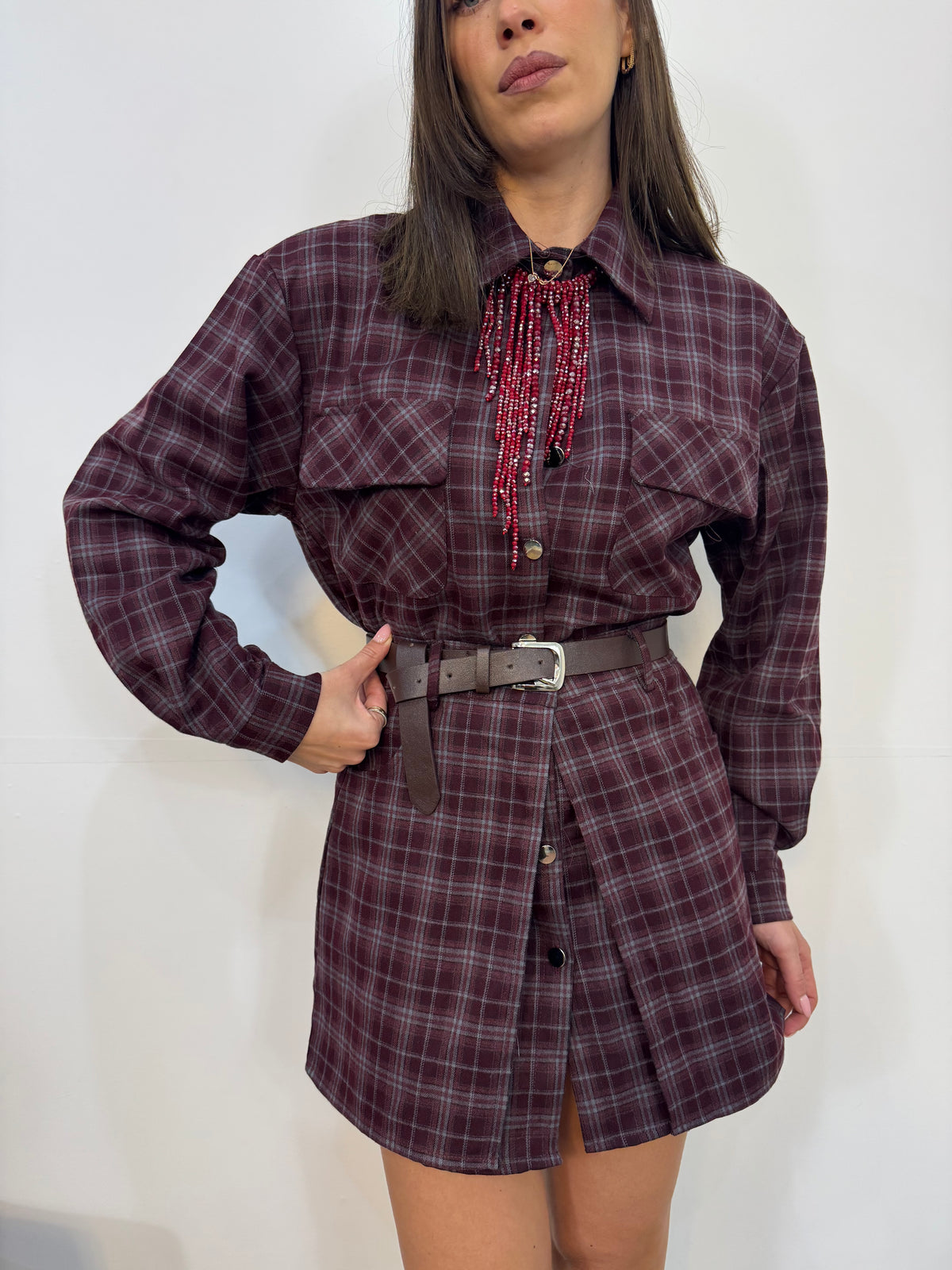 Abito Gossip Tartan