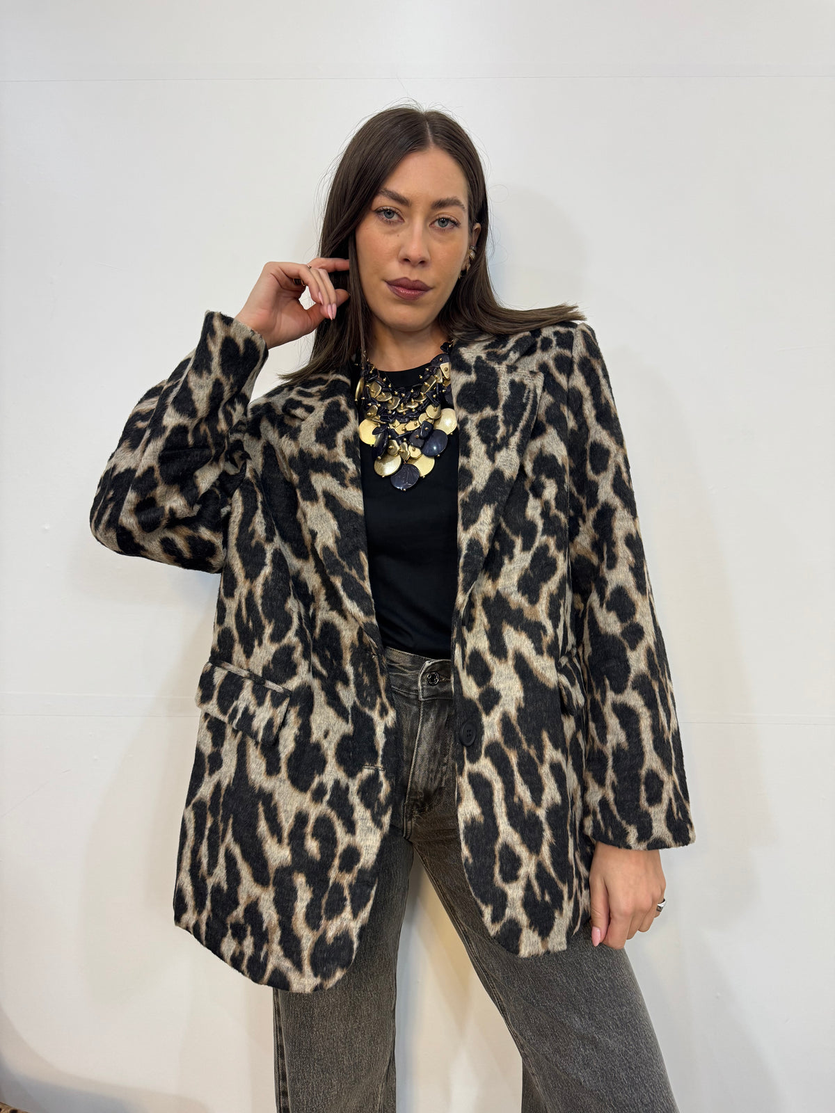Giacca-cappotto tiger