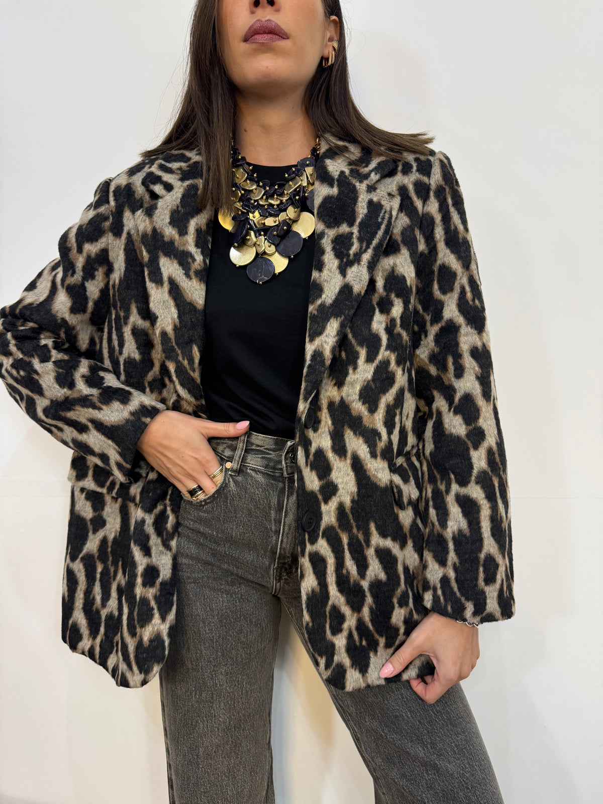 Giacca-cappotto tiger