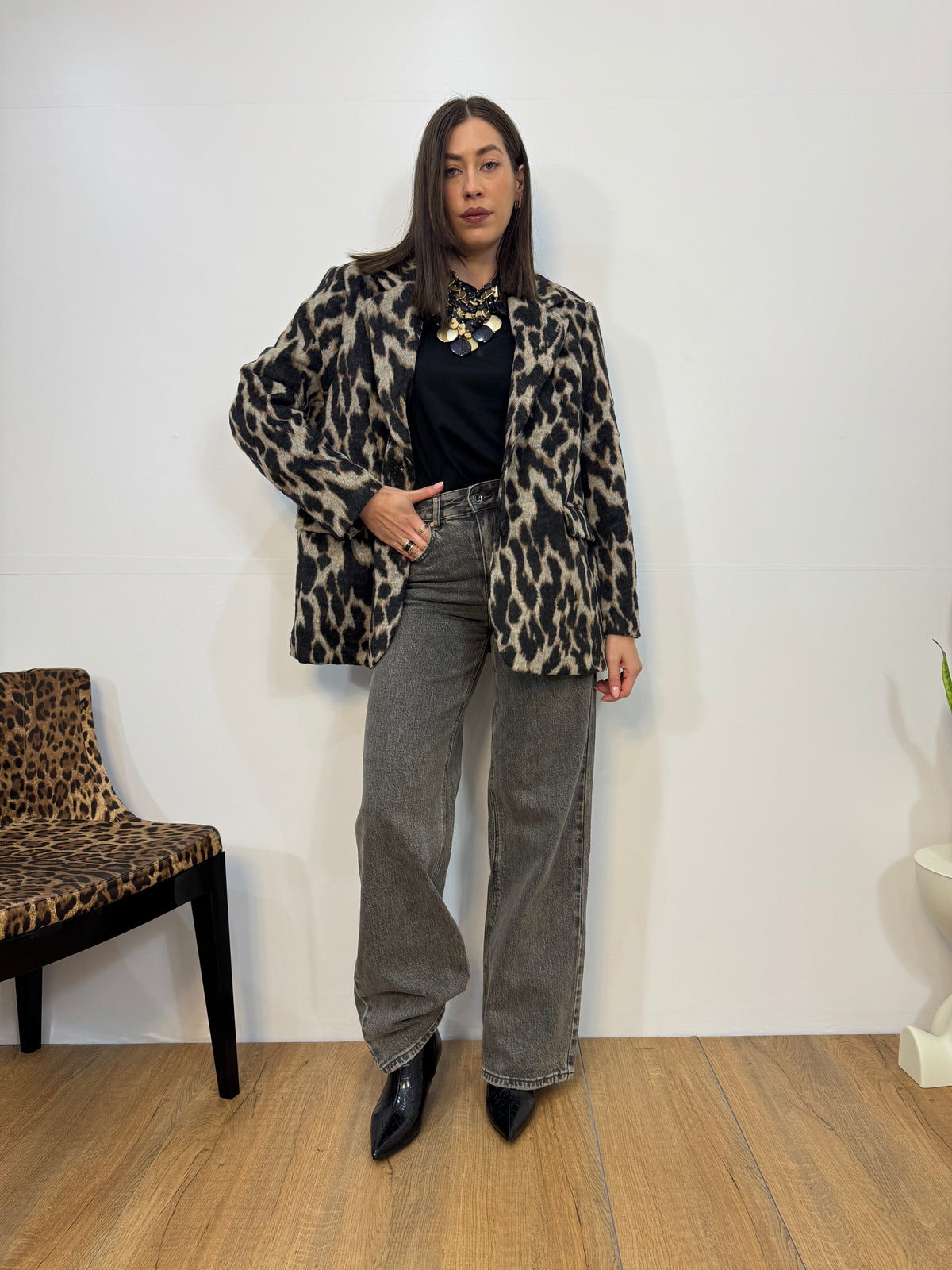 Giacca-cappotto tiger