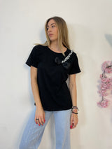 T shirt fiocchetto