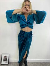 Crop sveva velvet