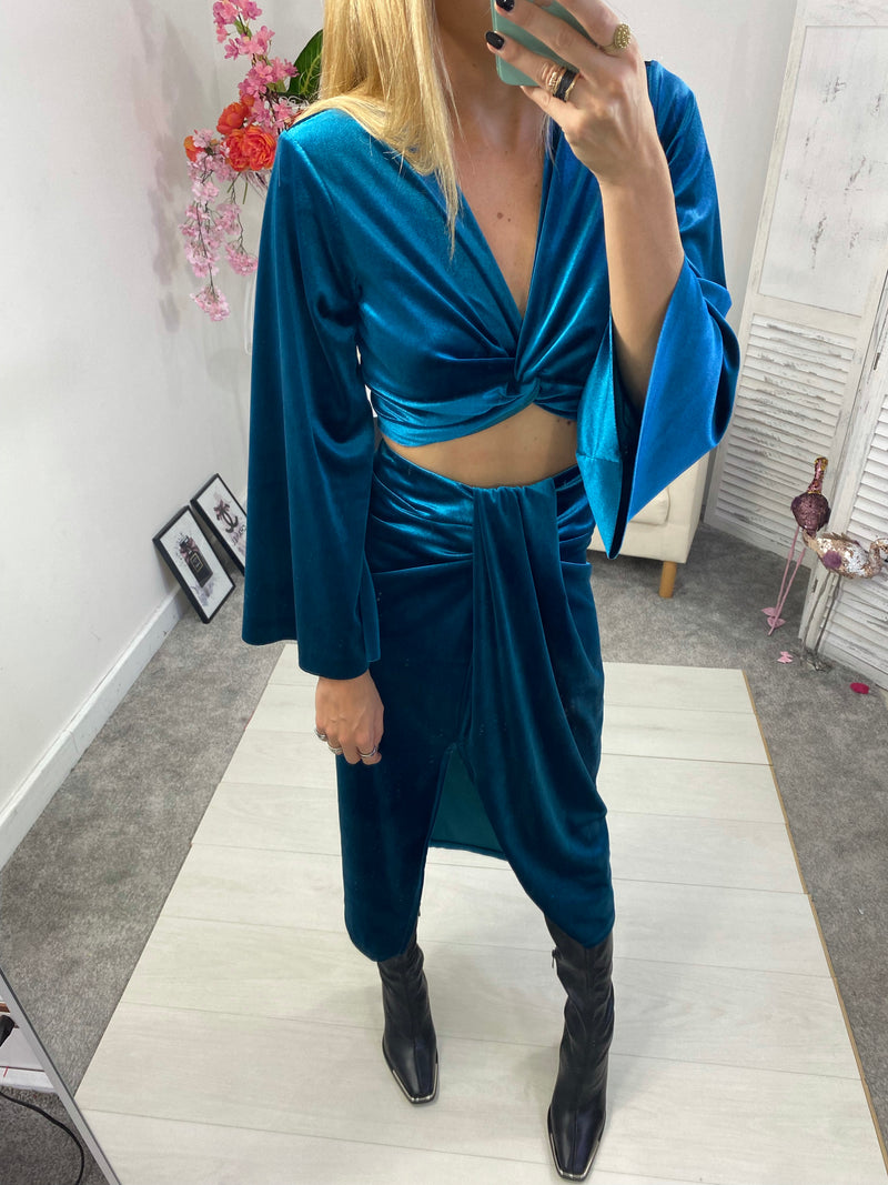 Crop sveva velvet